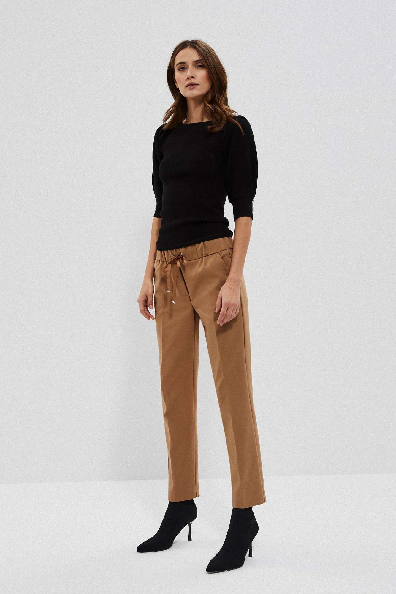 Marisse Cigarette Trousers Z-Sp-3613 Caramel