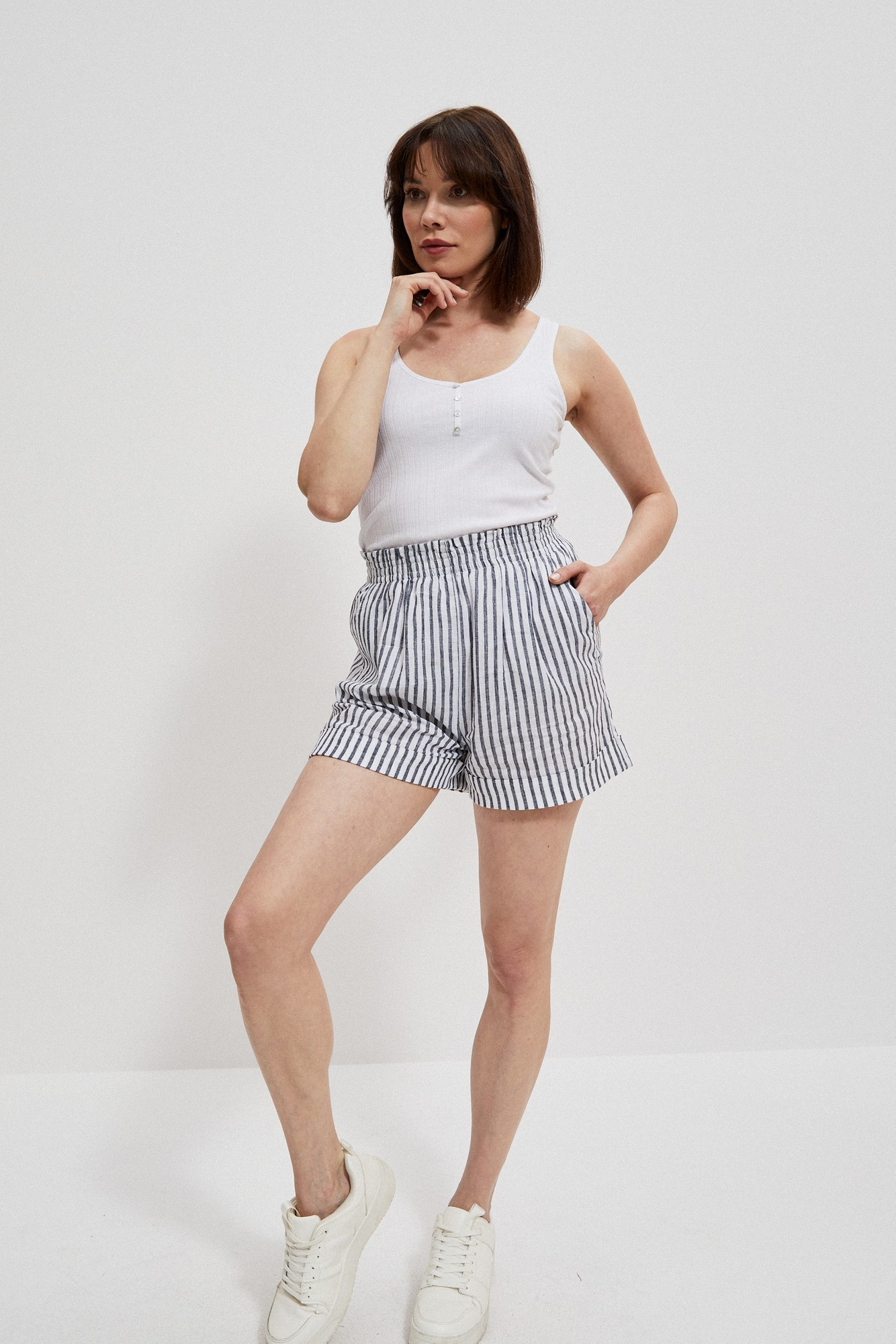 Marisse Women's T-Shirt L-Ts-3842 White