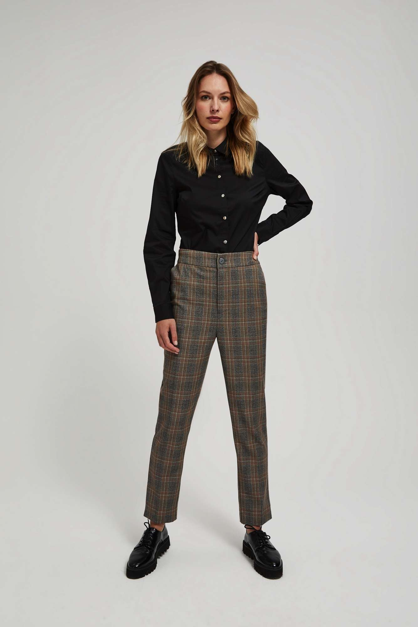 Plaid trousers