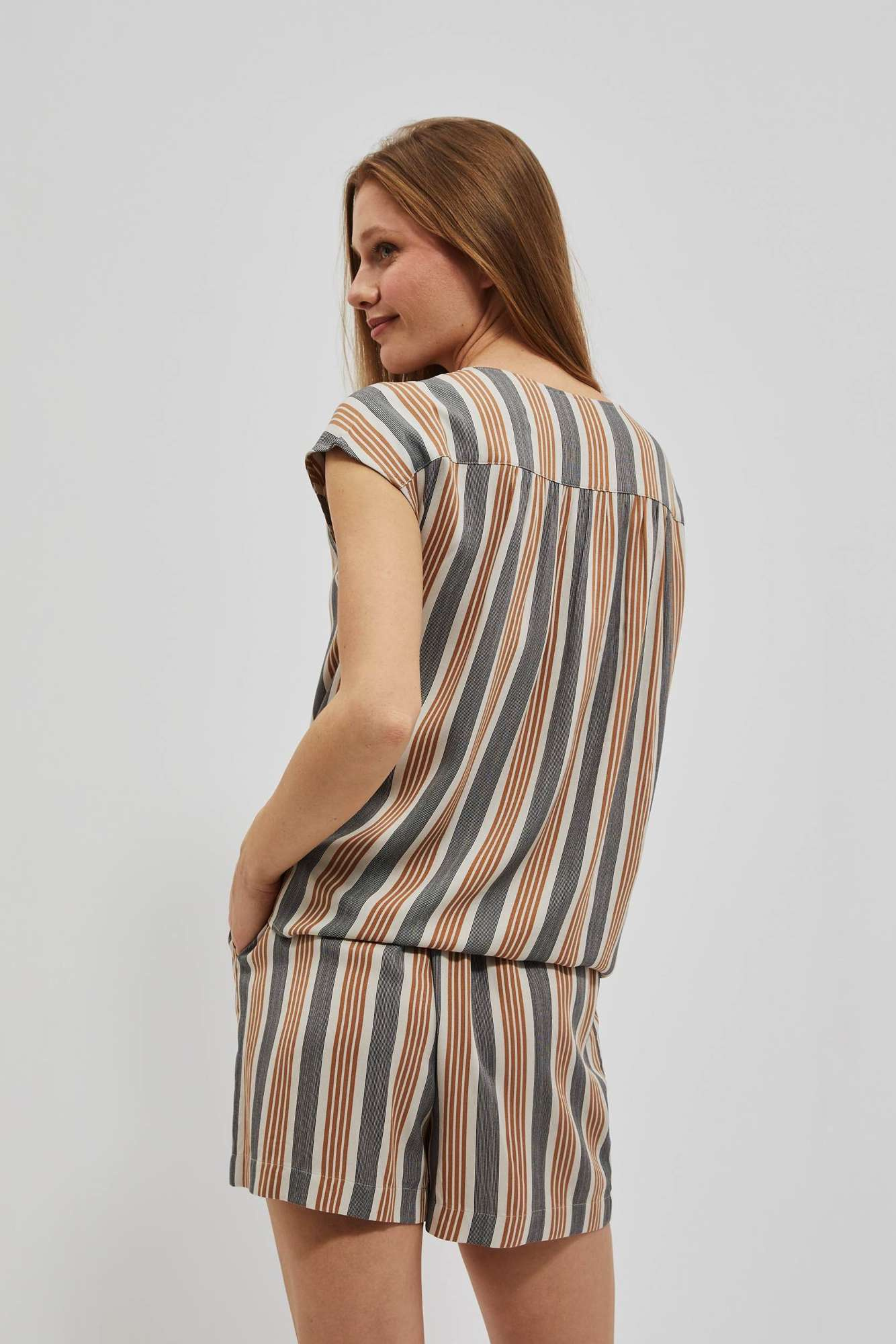 WOMEN'S SHIRT L-KO-4043 L.Beige