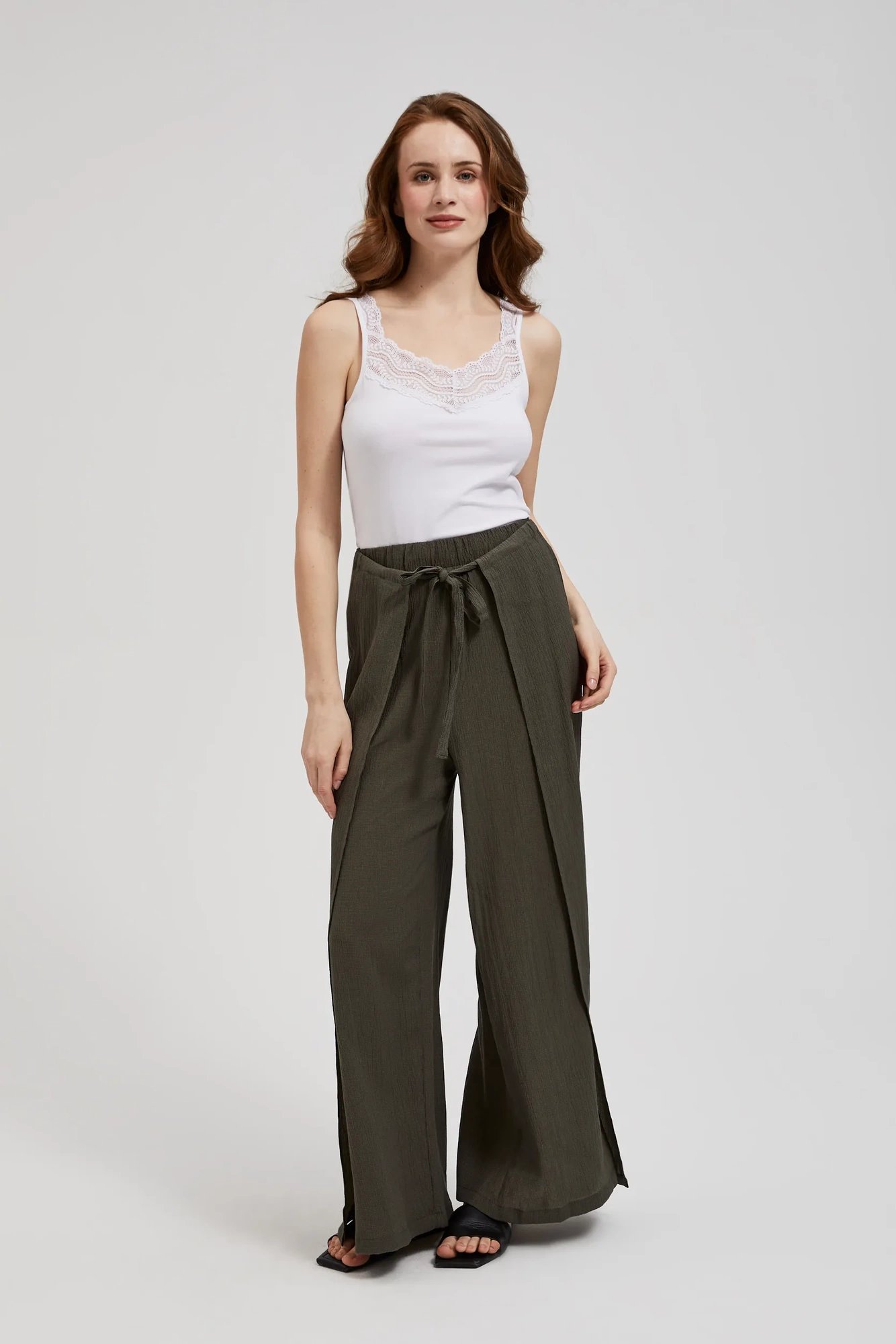 Women's top MOODO - white