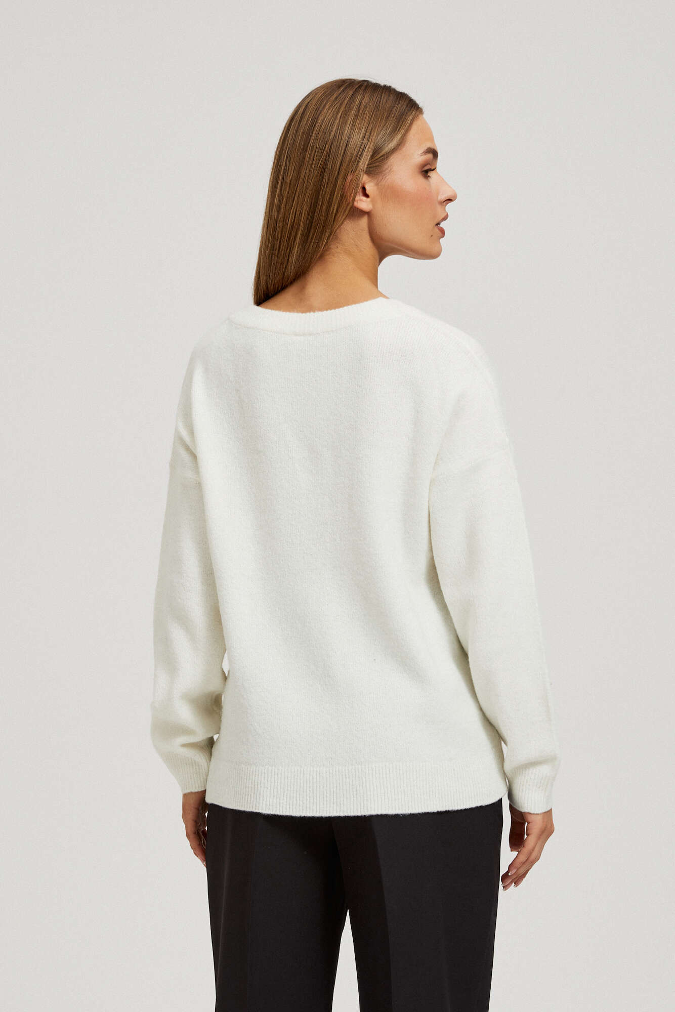 V-neck sweater
