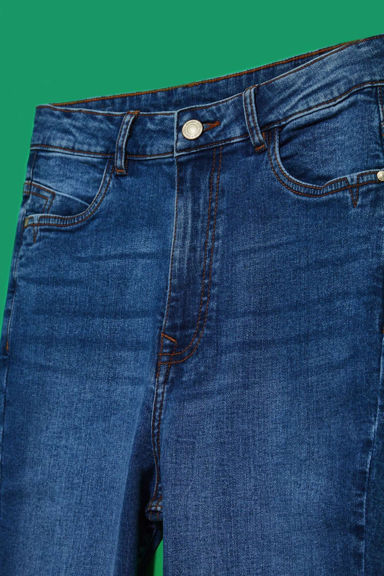 WOMEN'S JEANS L-JE-4002 D.Blue