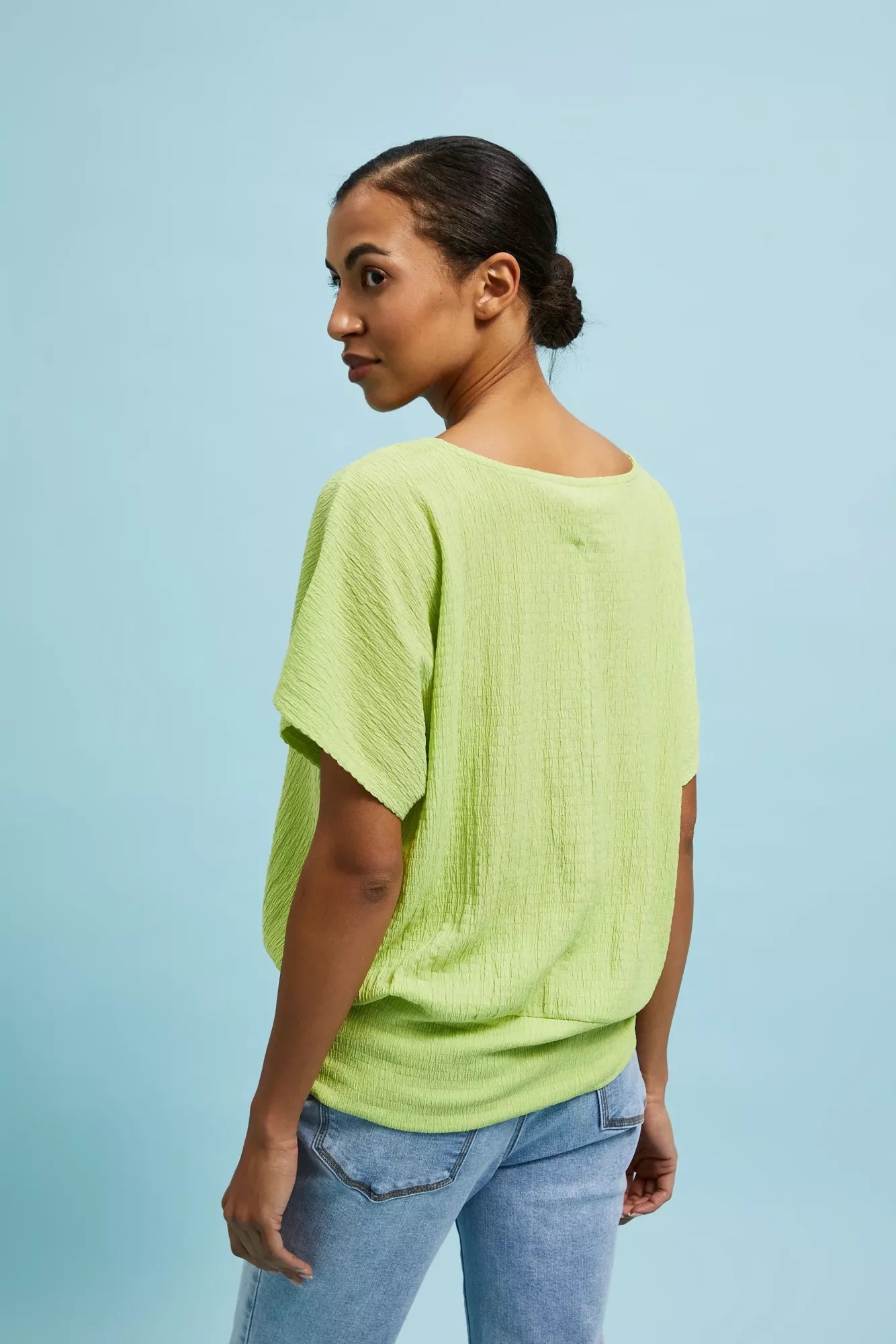 Marisse Women's Blouse L-Ts-4344 Green