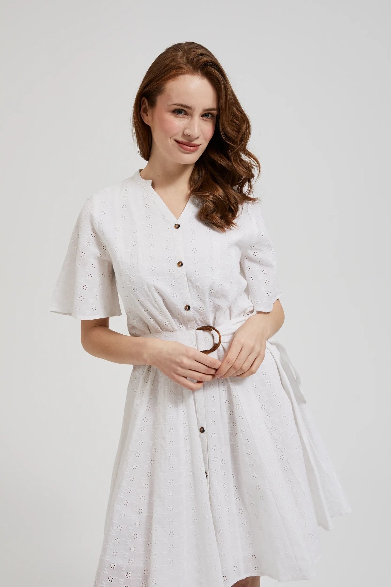 Marisse Women's Dress L-Su-4340 White