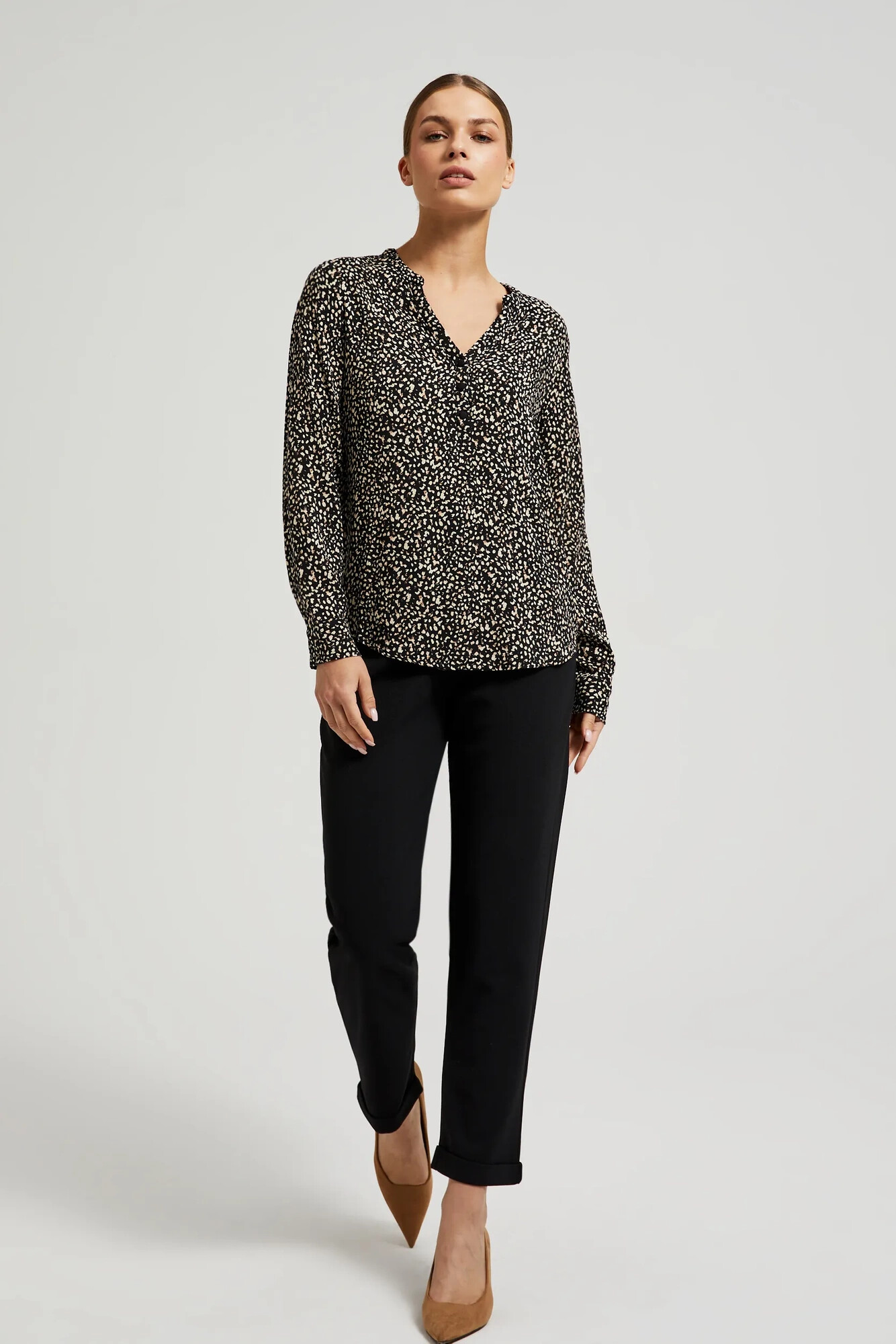 Marisse Women's Shirt Z-Ko-4509 Black