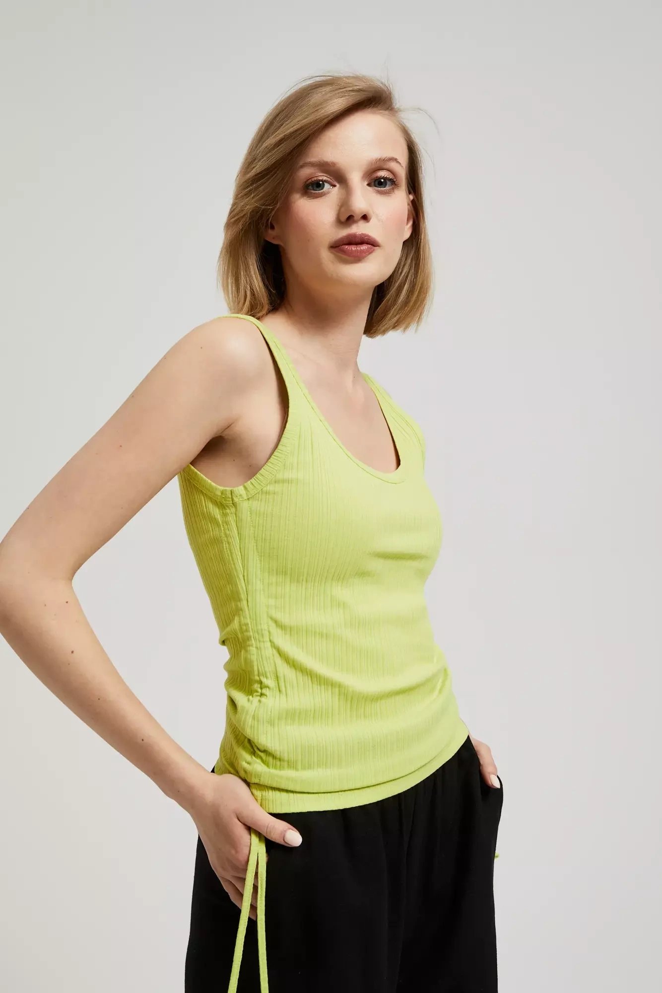 WOMEN'S TOP L-TS-4066 L.Green
