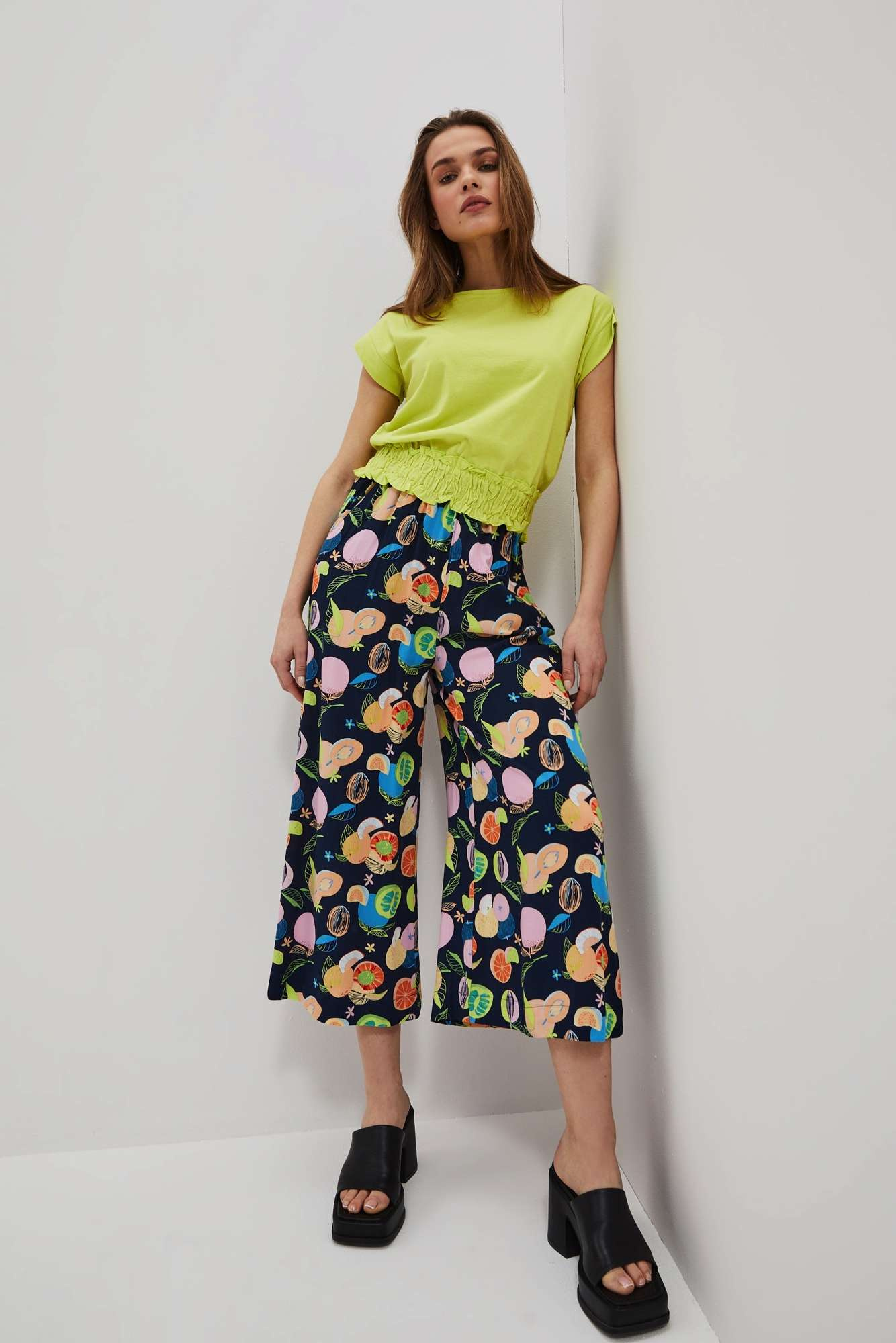 Marisse Women's Trousers L-Sp-4023 Off White