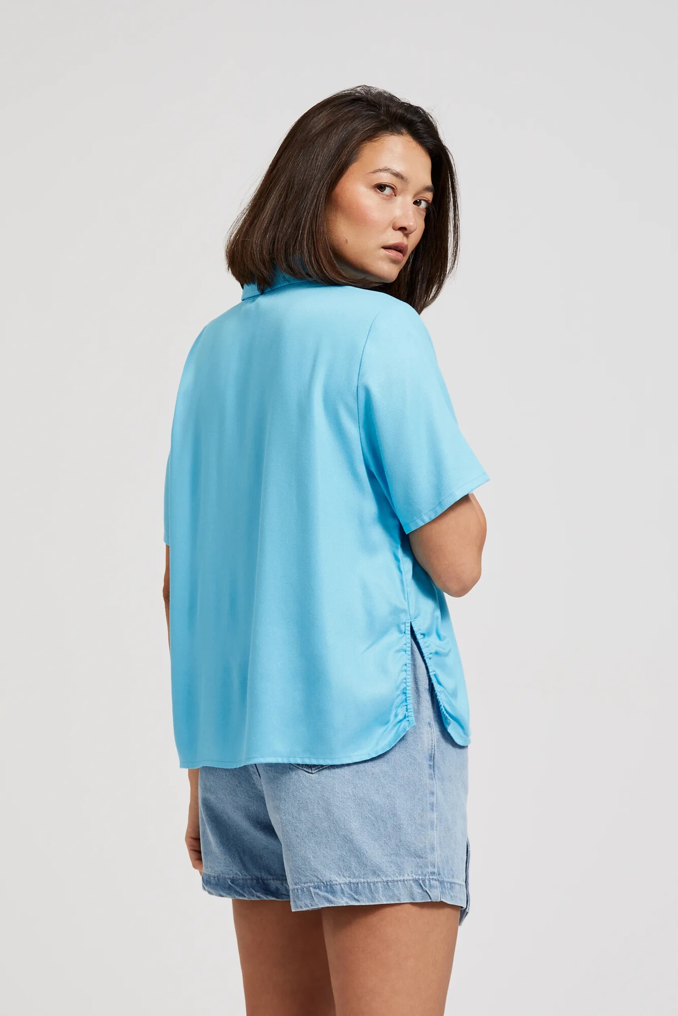 Women's shirt MOODO - blue