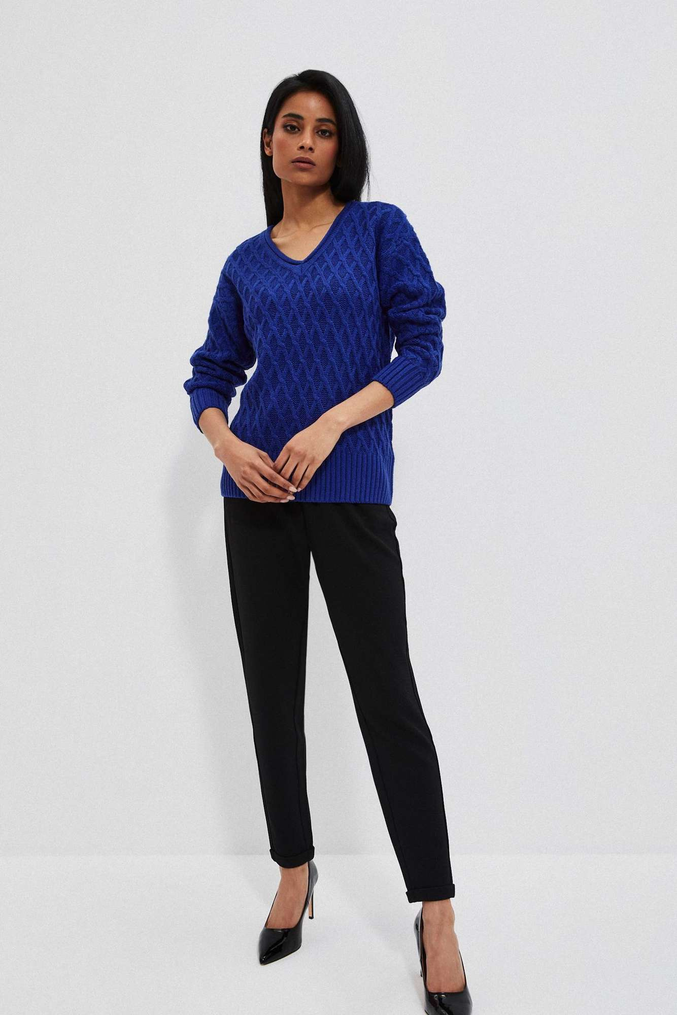 Pulover de damă Moodo Blue