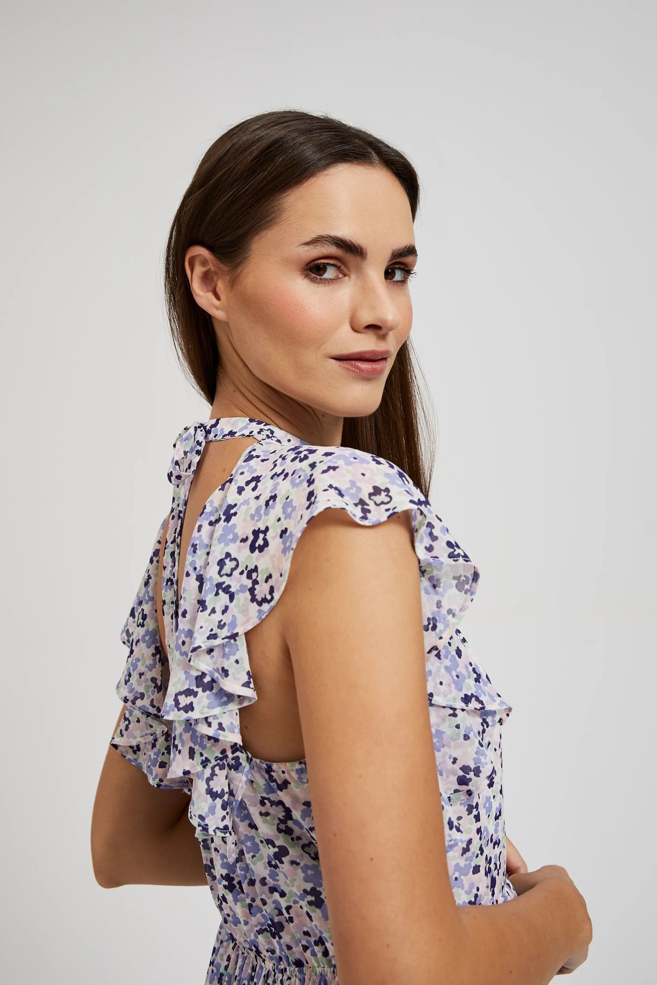 Marisse Women's Dress L-Su-4330 Navy
