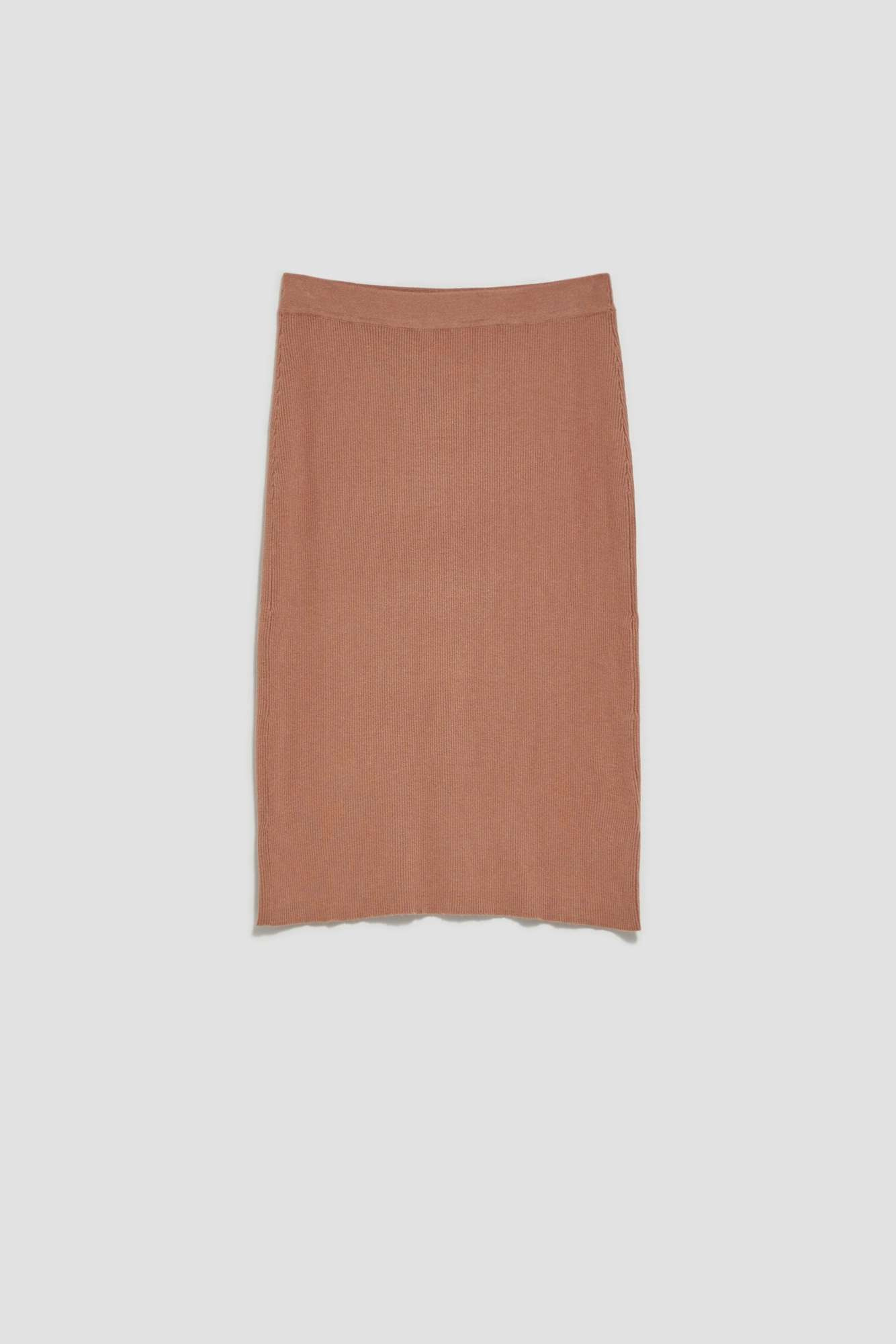 Pencil skirt - beige