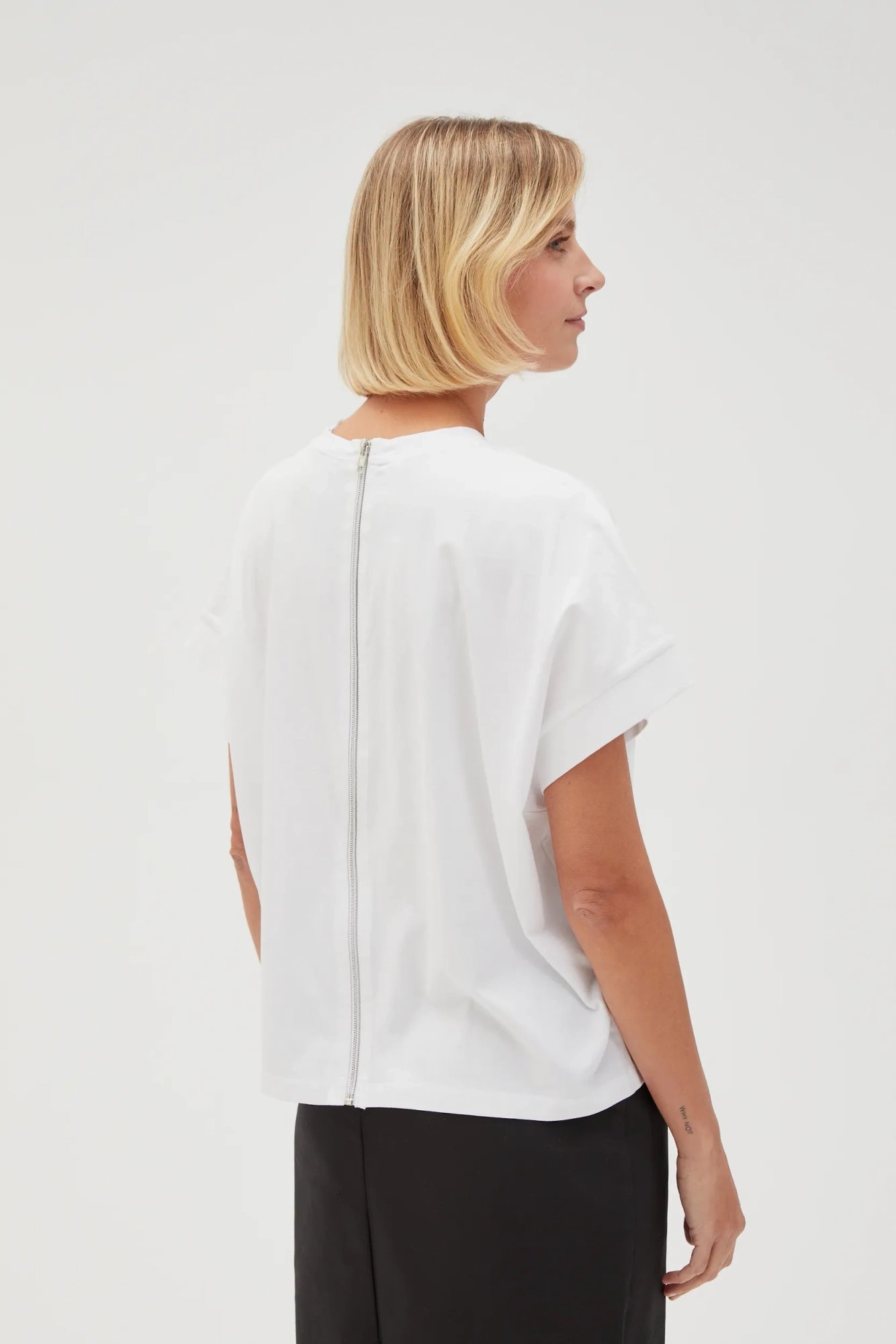 Marisse Women's T-Shirt L-Ts-4603 White