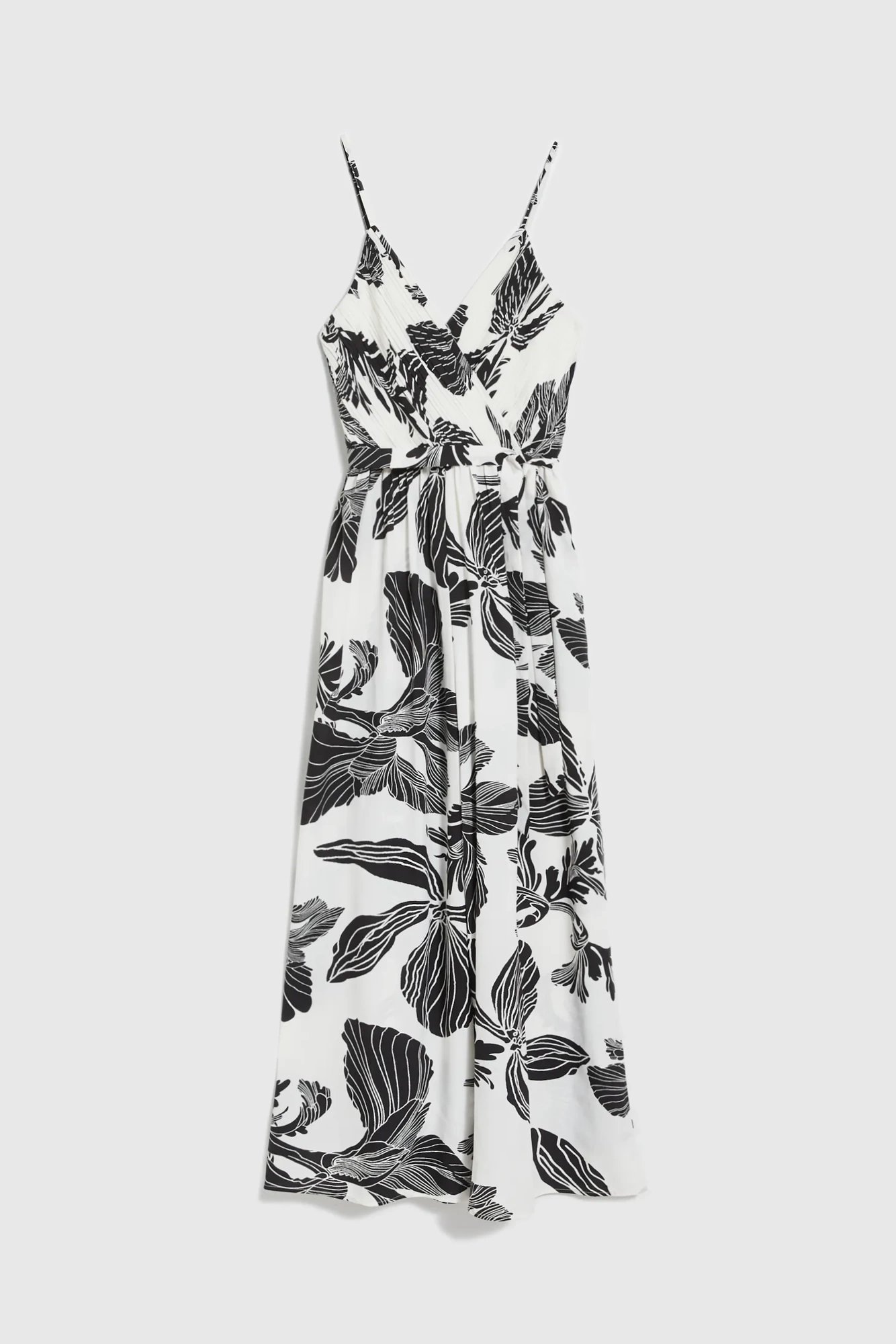 Marisse Women's Dress L-Su-4323 Black_White