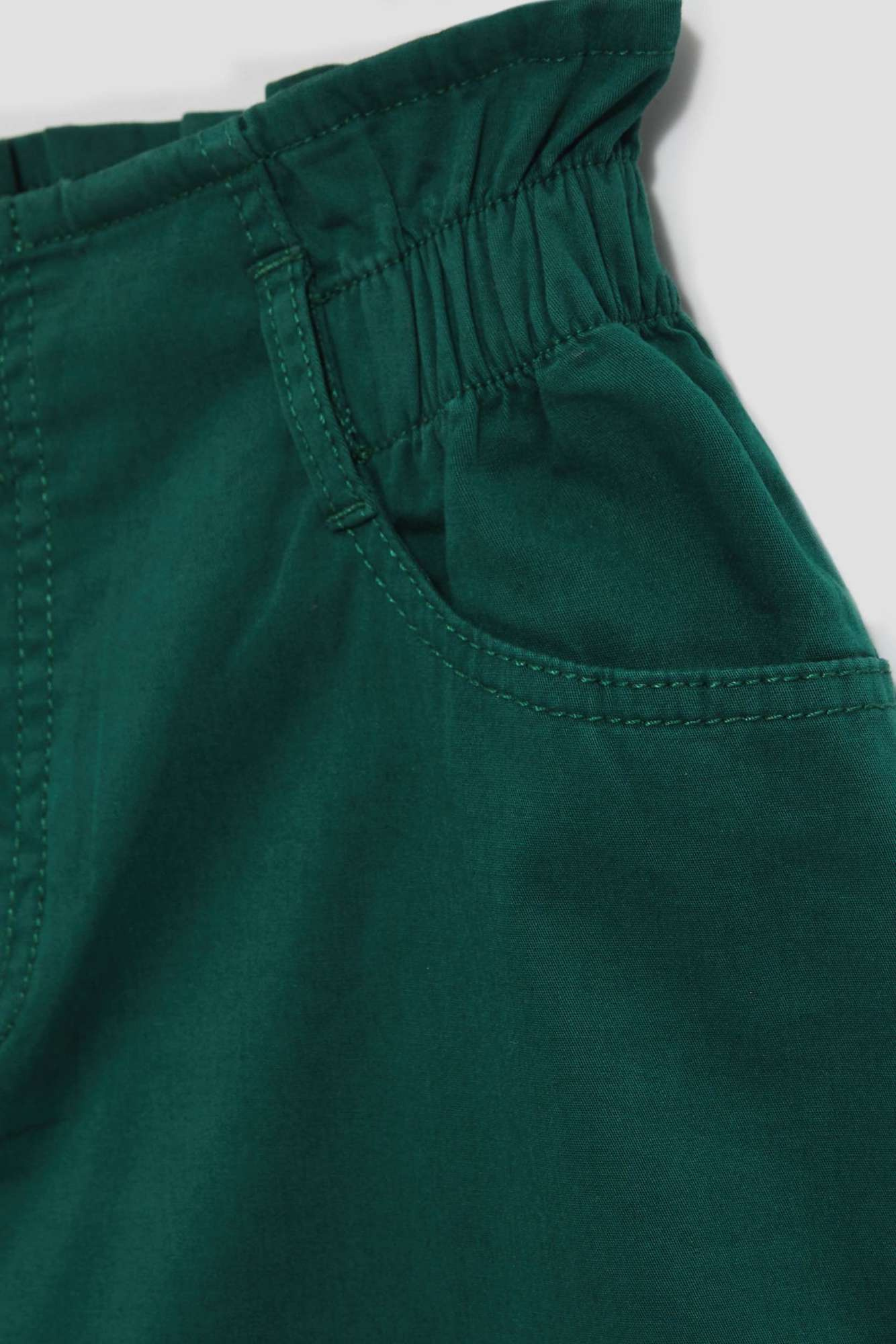 WOMEN&#039;S SHORTS L-SH-4010 PALM LEAF