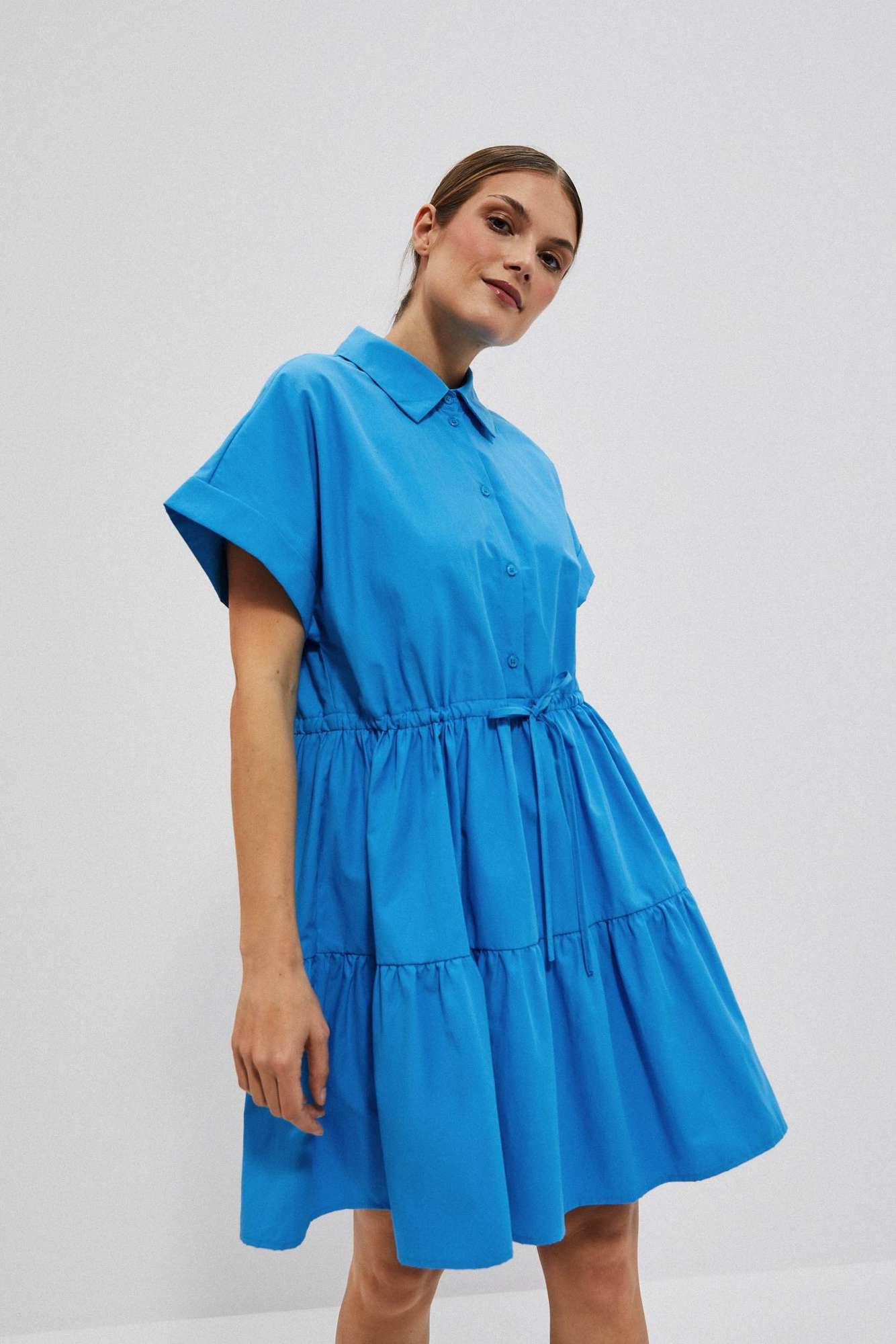 Marisse Women's Dress L-Su-4048 Fresh Blue