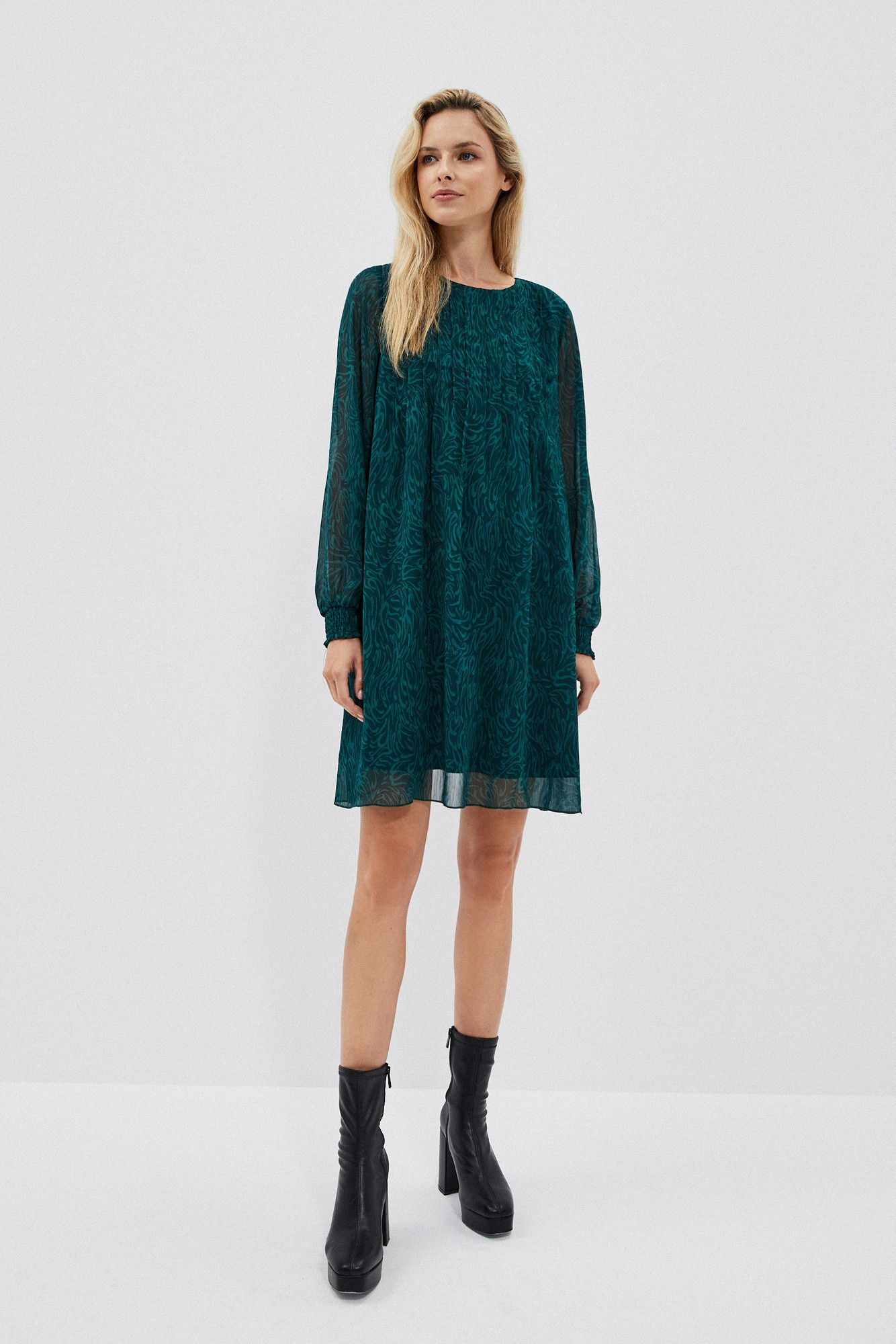 Marisse Dress Z-Su-3935 D.Green