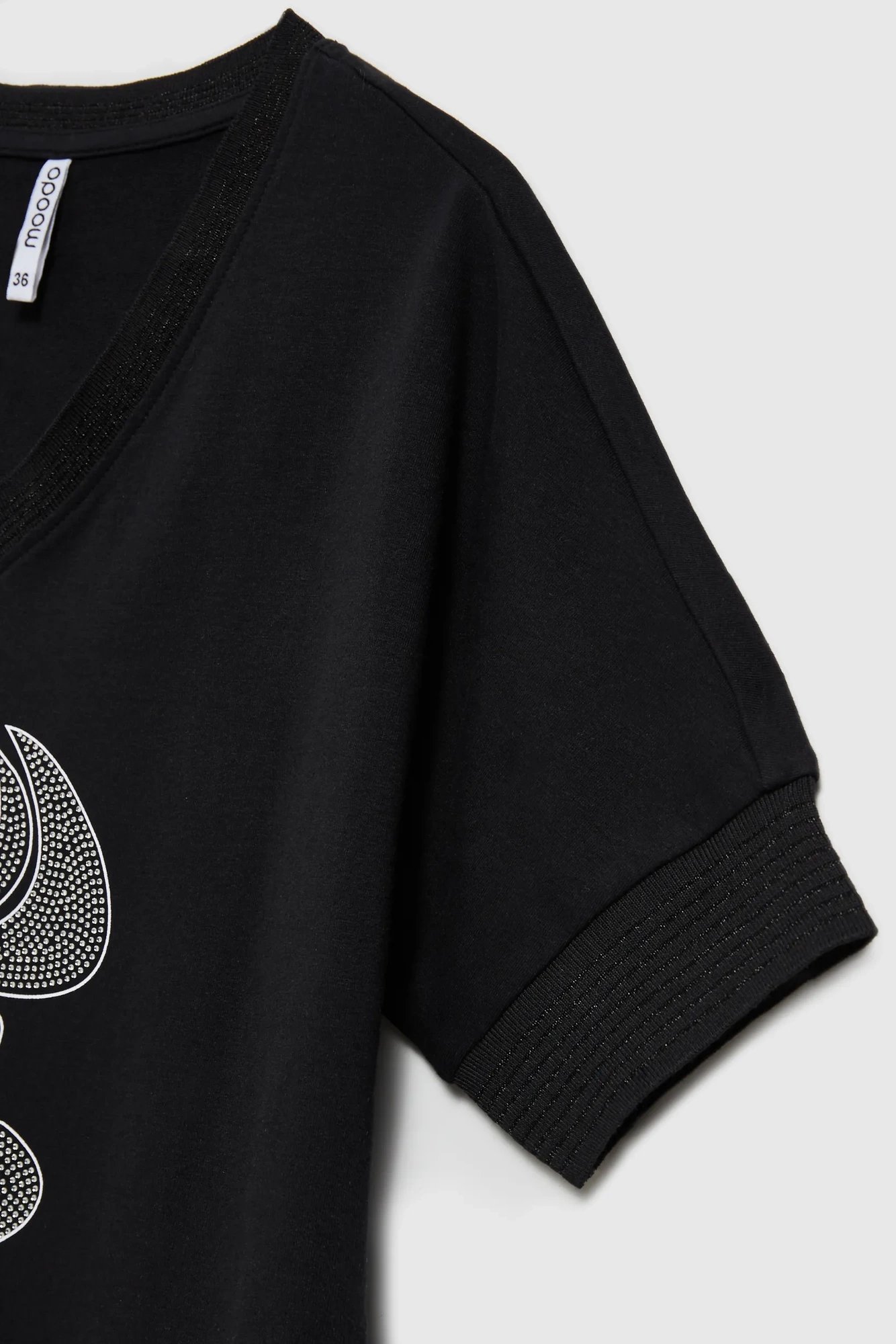 Women's sweatshirt MOODO - black