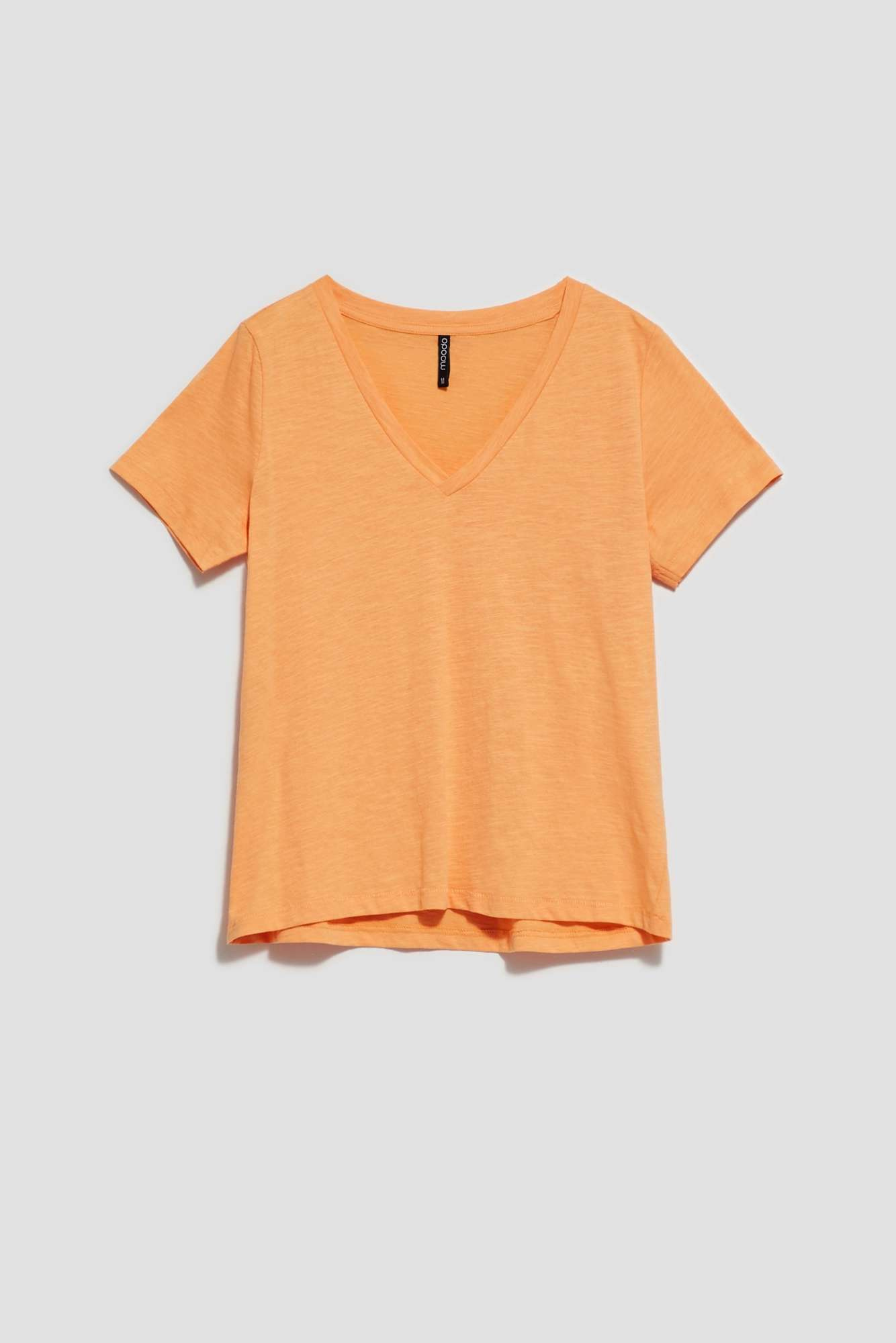 WOMEN'S T-SHIRT L-TS-4049 PEACH