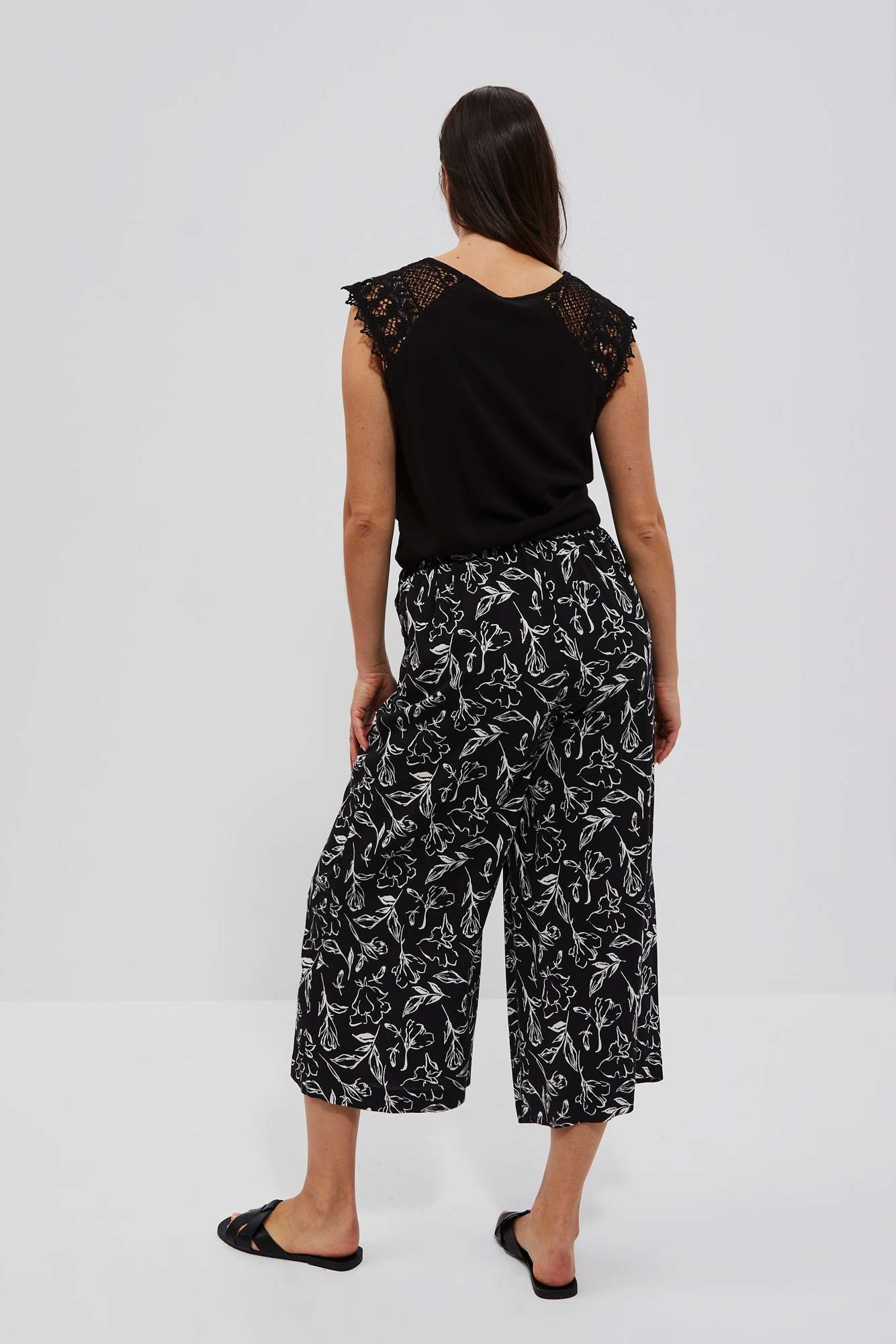 Marisse Women's Trousers L-Sp-4024 Black