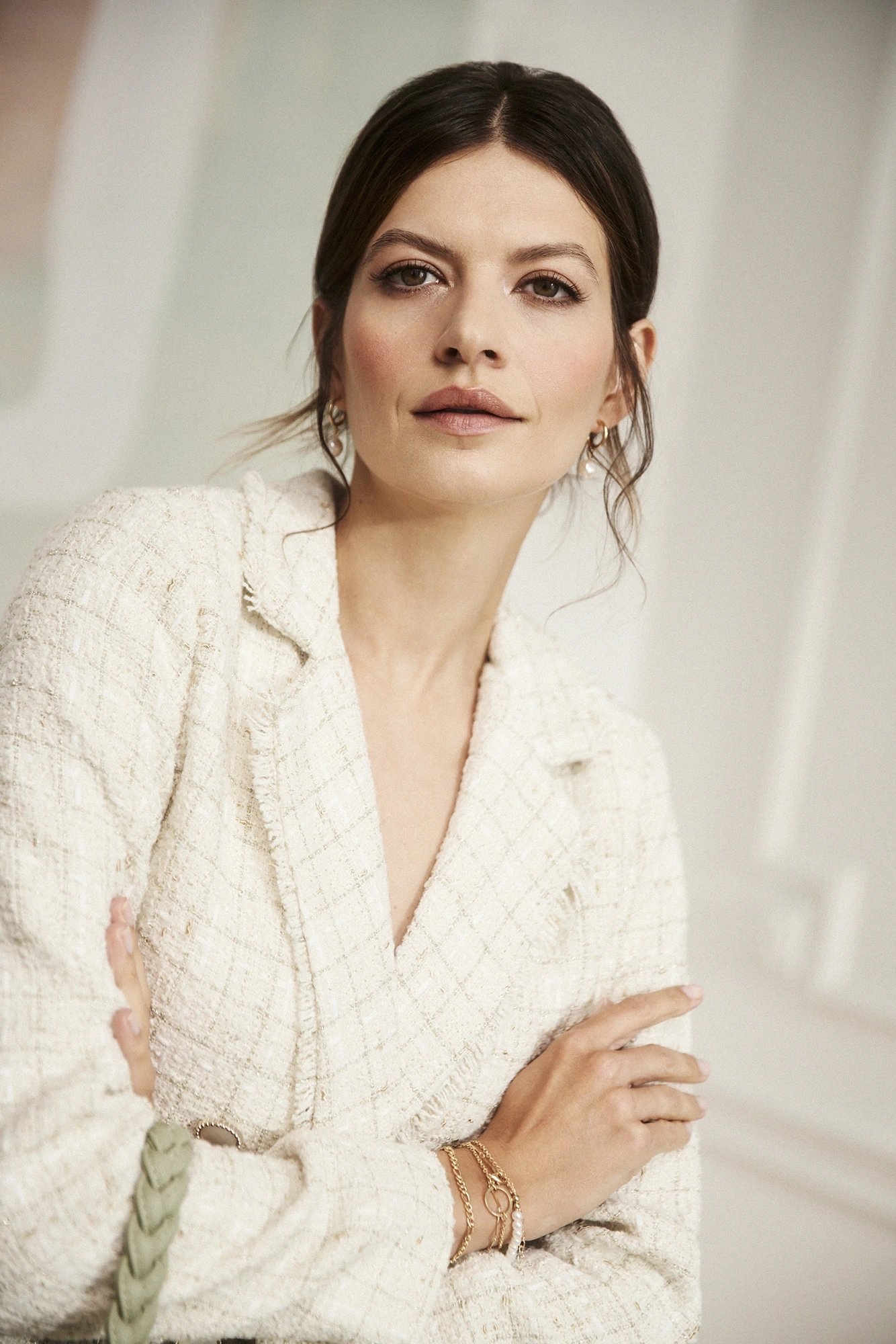 Women&#039;s blazer MOODO - ecru white