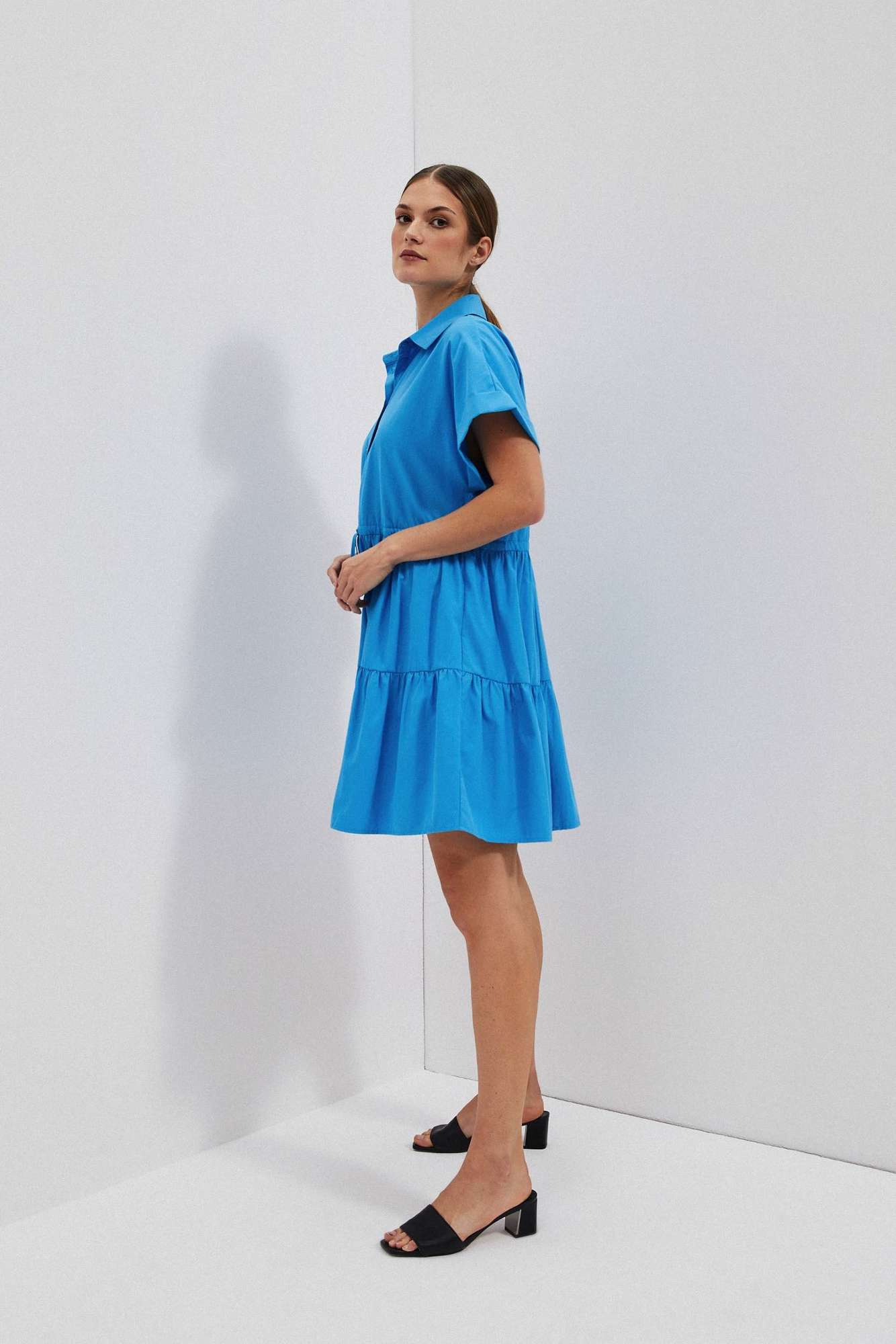 Marisse Women's Dress L-Su-4048 Fresh Blue