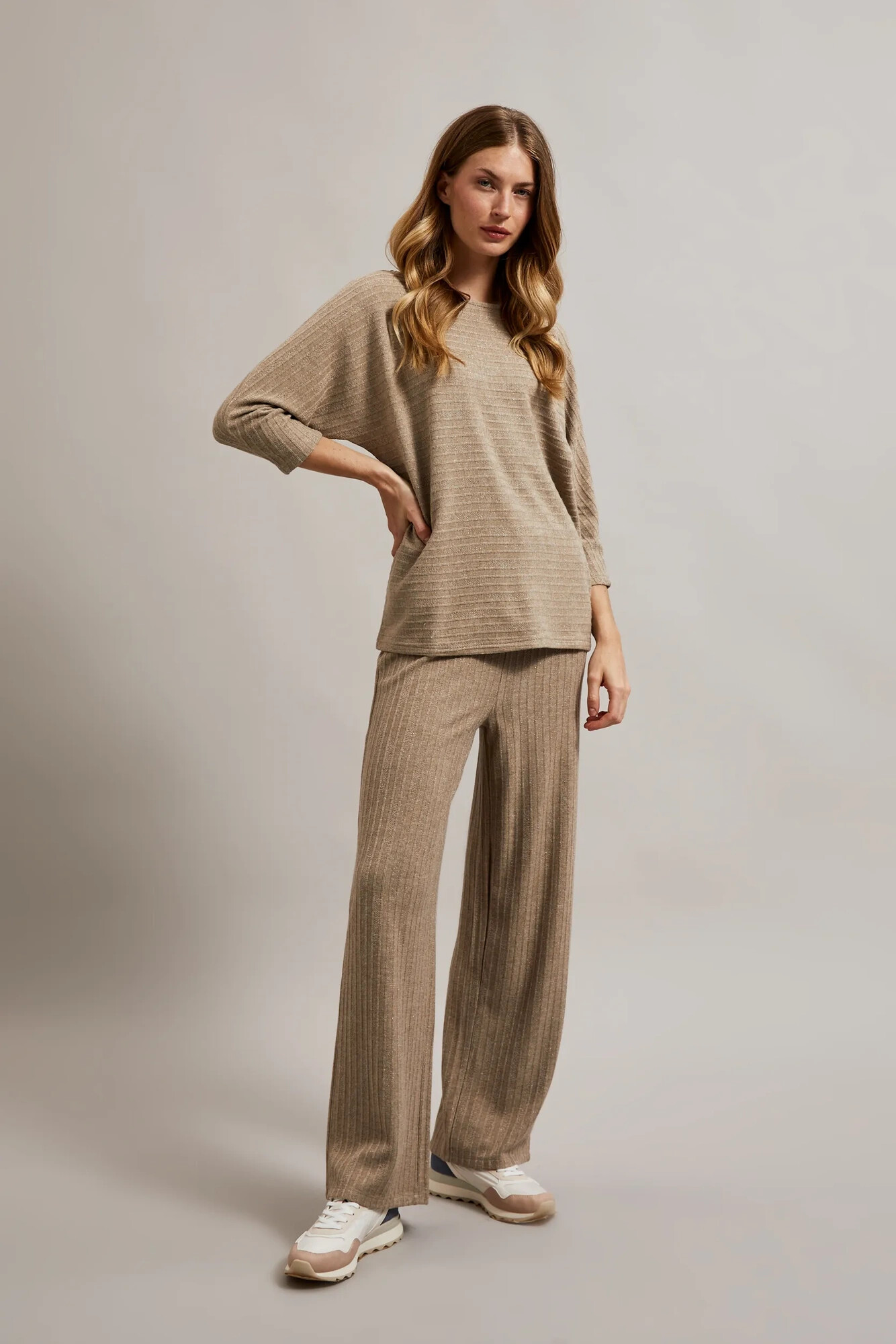 Marisse Women's Sweater Z-Sw-4562 Beige Melange