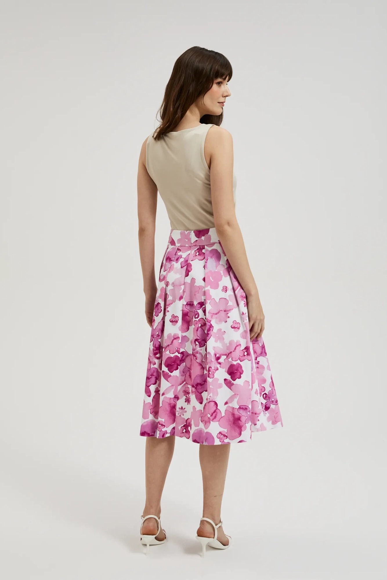 Marisse Women's Skirt L-Sc-4306 D.Pink