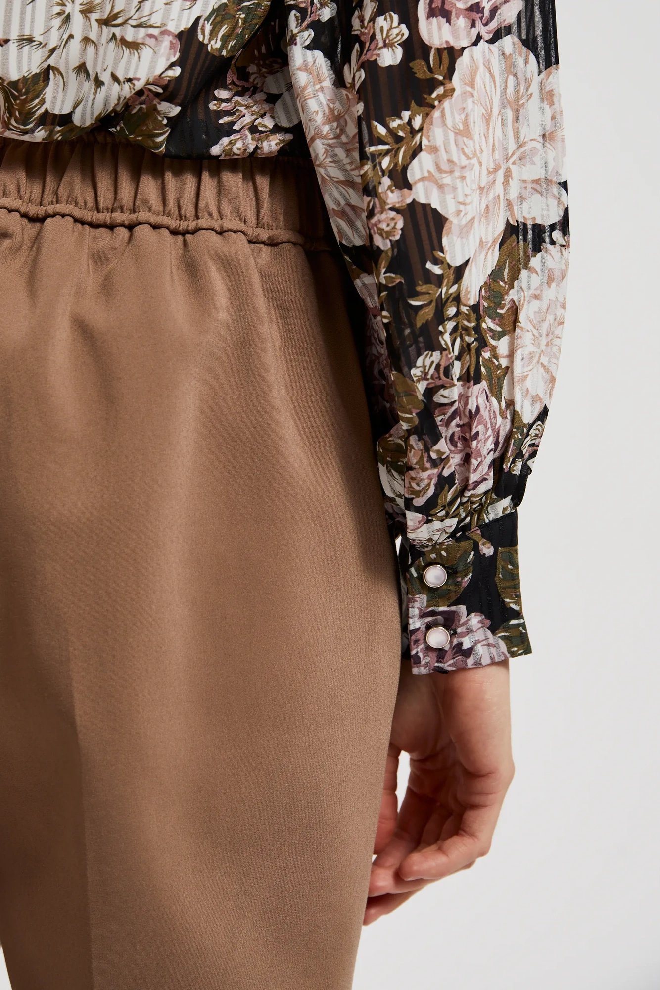 Marisse Women's Trousers Z-Sp-4524 Brown