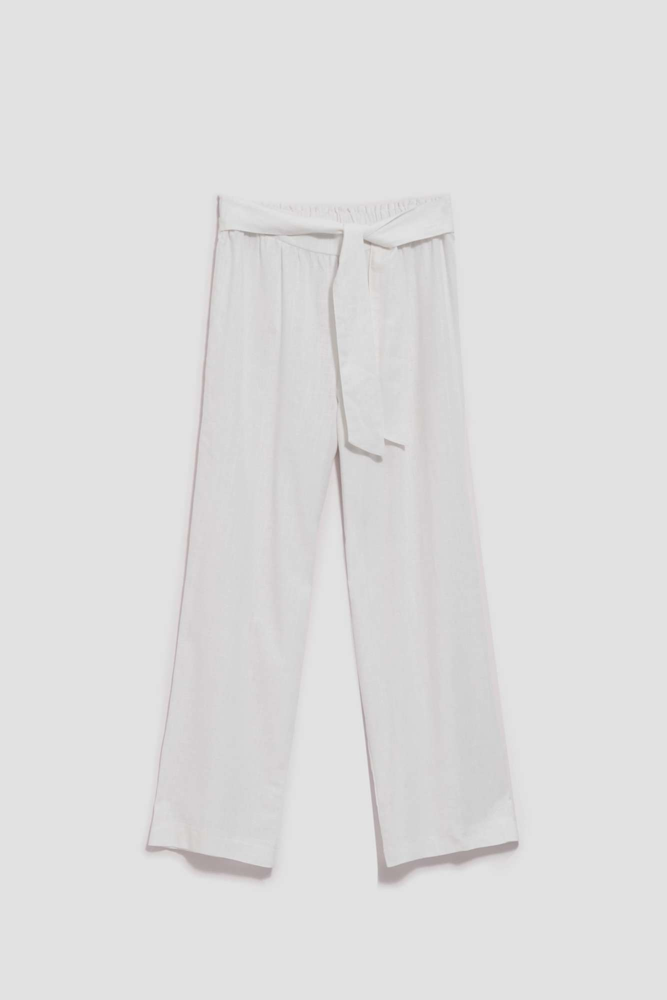 Marisse Women's Trousers L-Sp-4028 White
