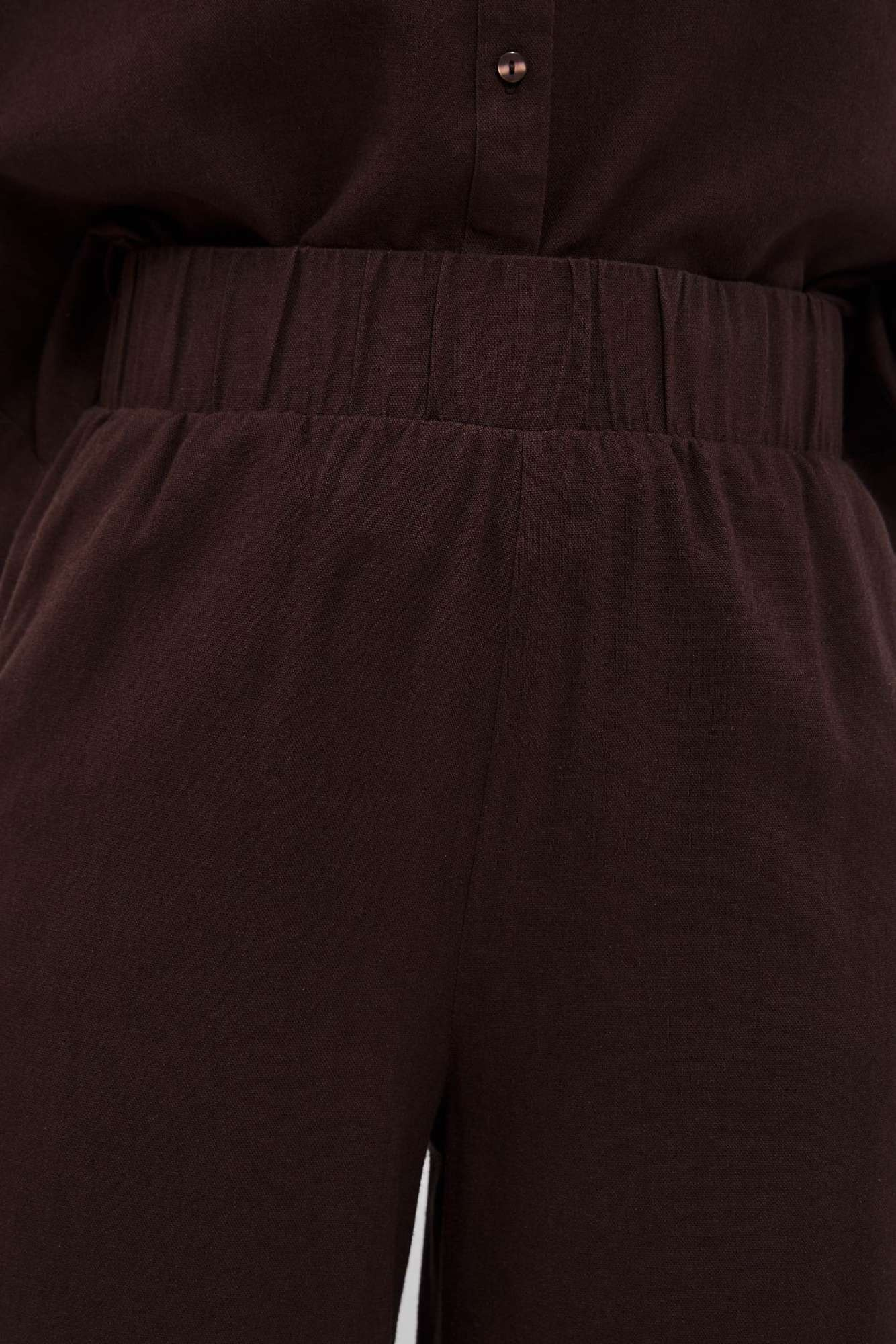 Marisse Women's Trousers L-Sp-4030 D.Oak