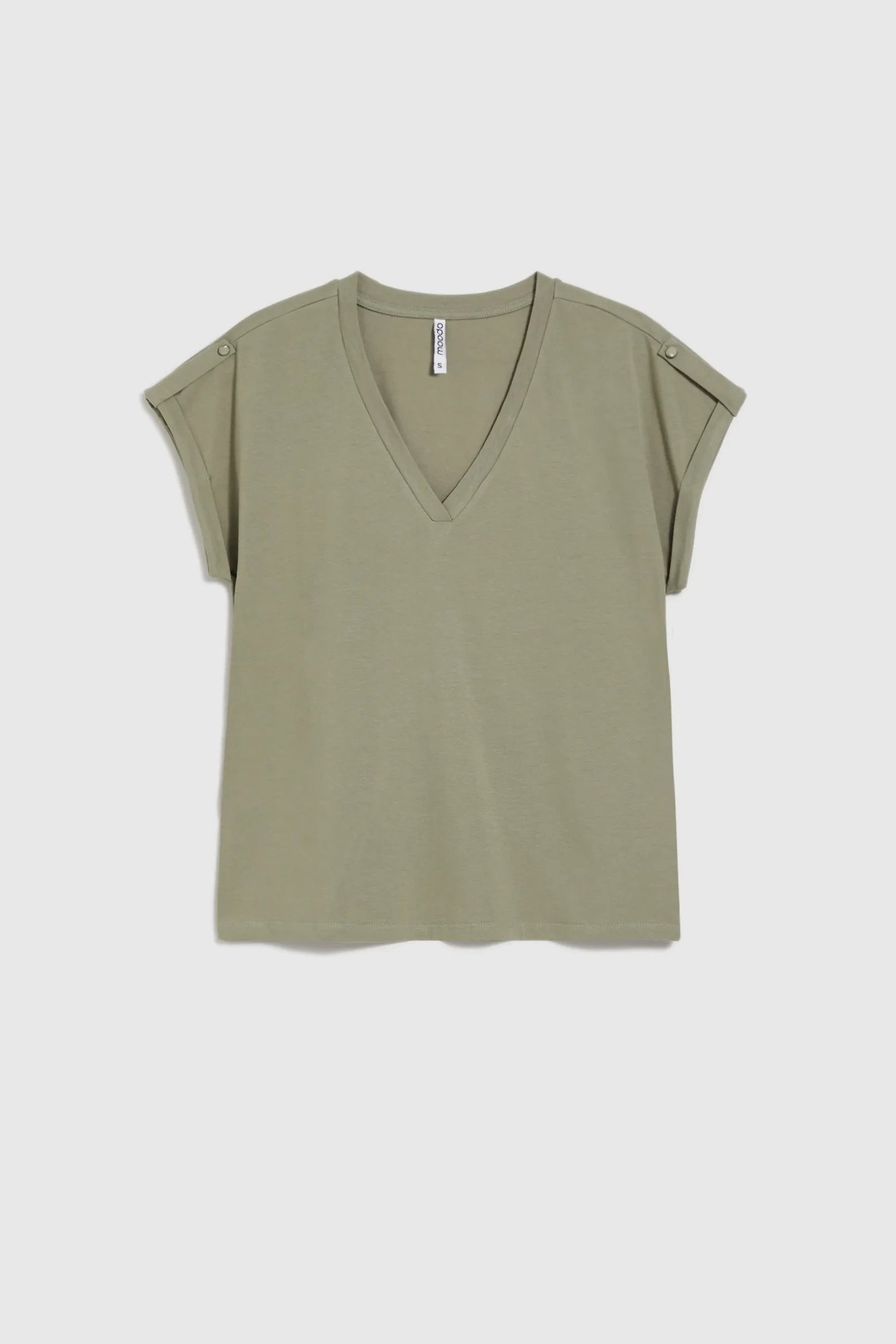 Marisse Women's T-Shirt L-Ts-4621 Olive