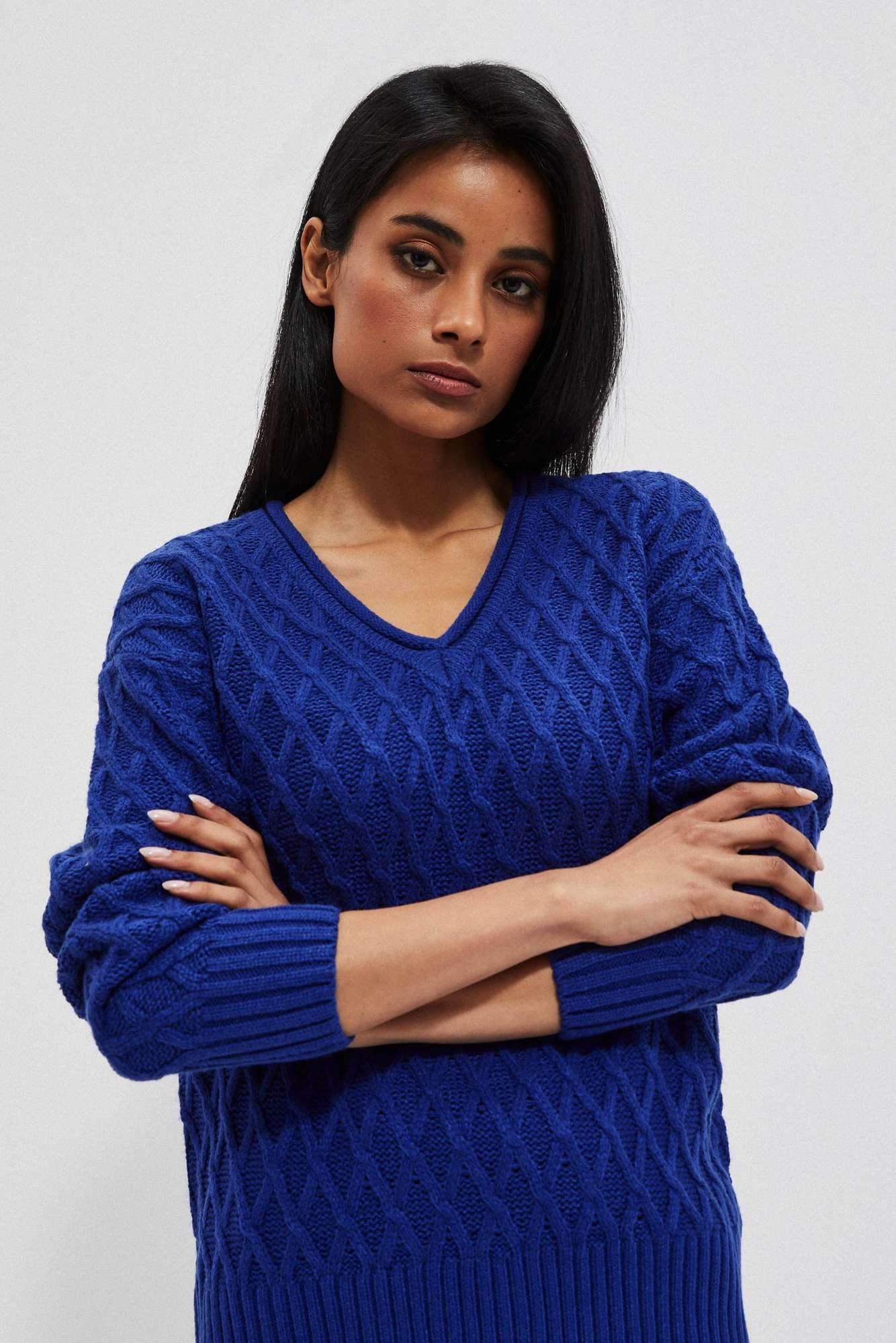 Pulover de damă Moodo Blue