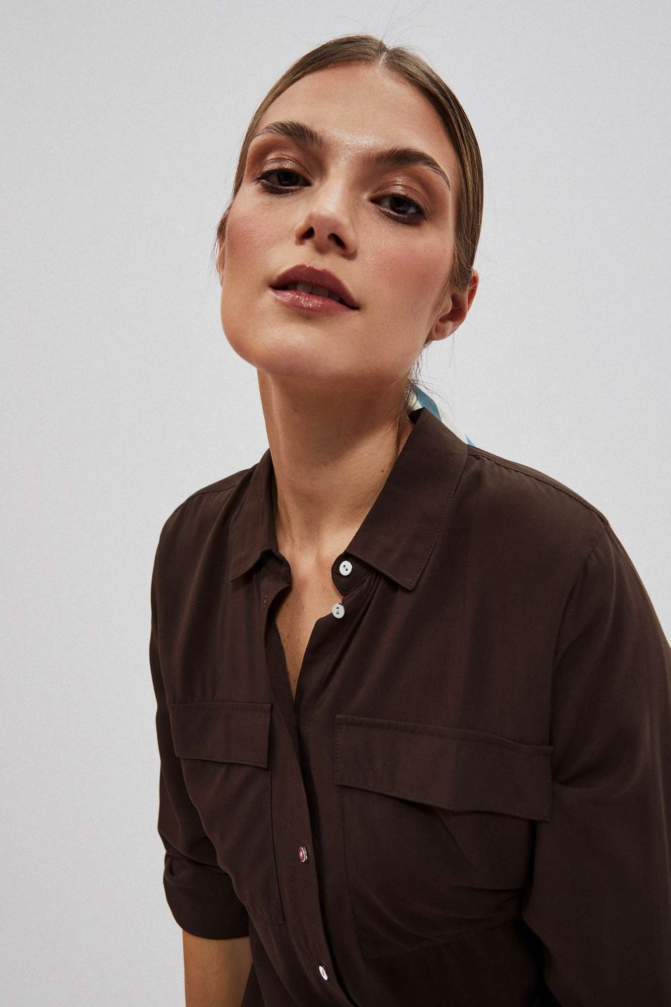 WOMEN'S SHIRT L-KO-4026 D.DUB