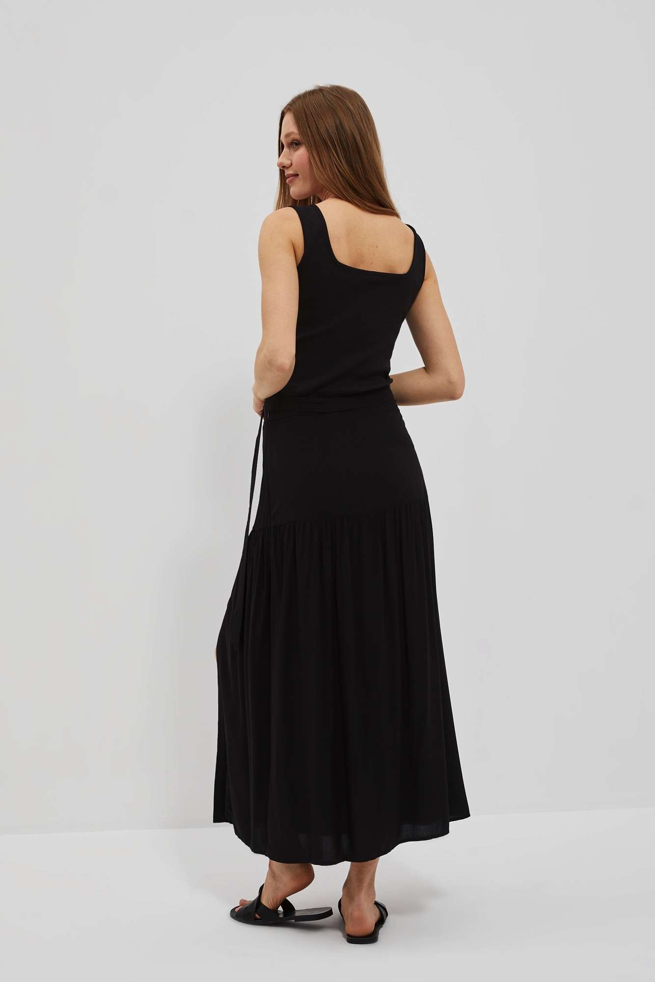 WOMEN&#039;S SKIRT L-SC-4012 BLACK