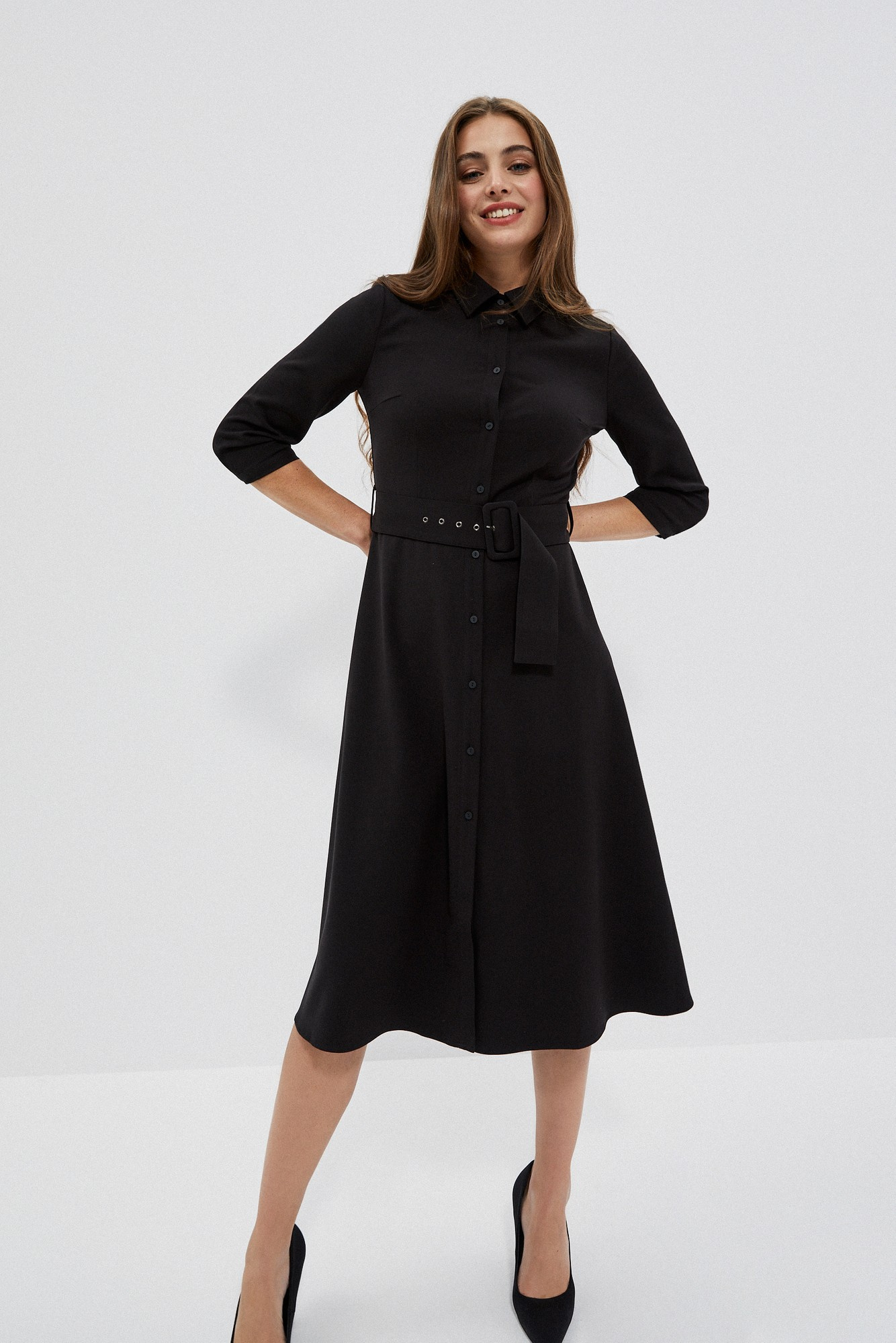 Marisse Women's Dress L-Su-4004 Black