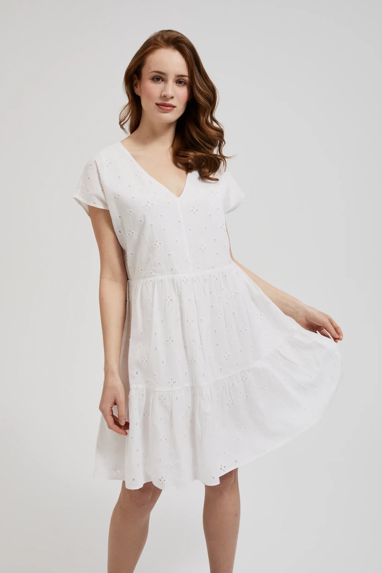 Marisse Women's Dress L-Su-4339 White
