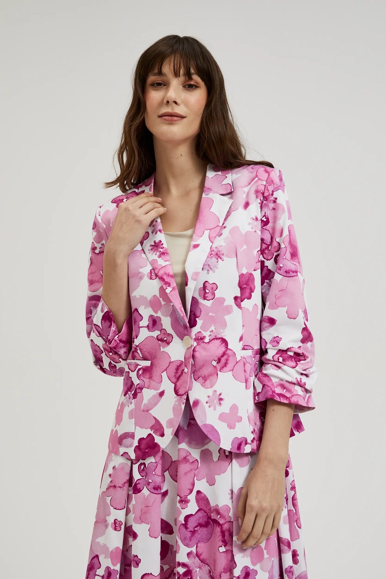 Marisse Women's Jacket L-Mr-4306 D.Pink