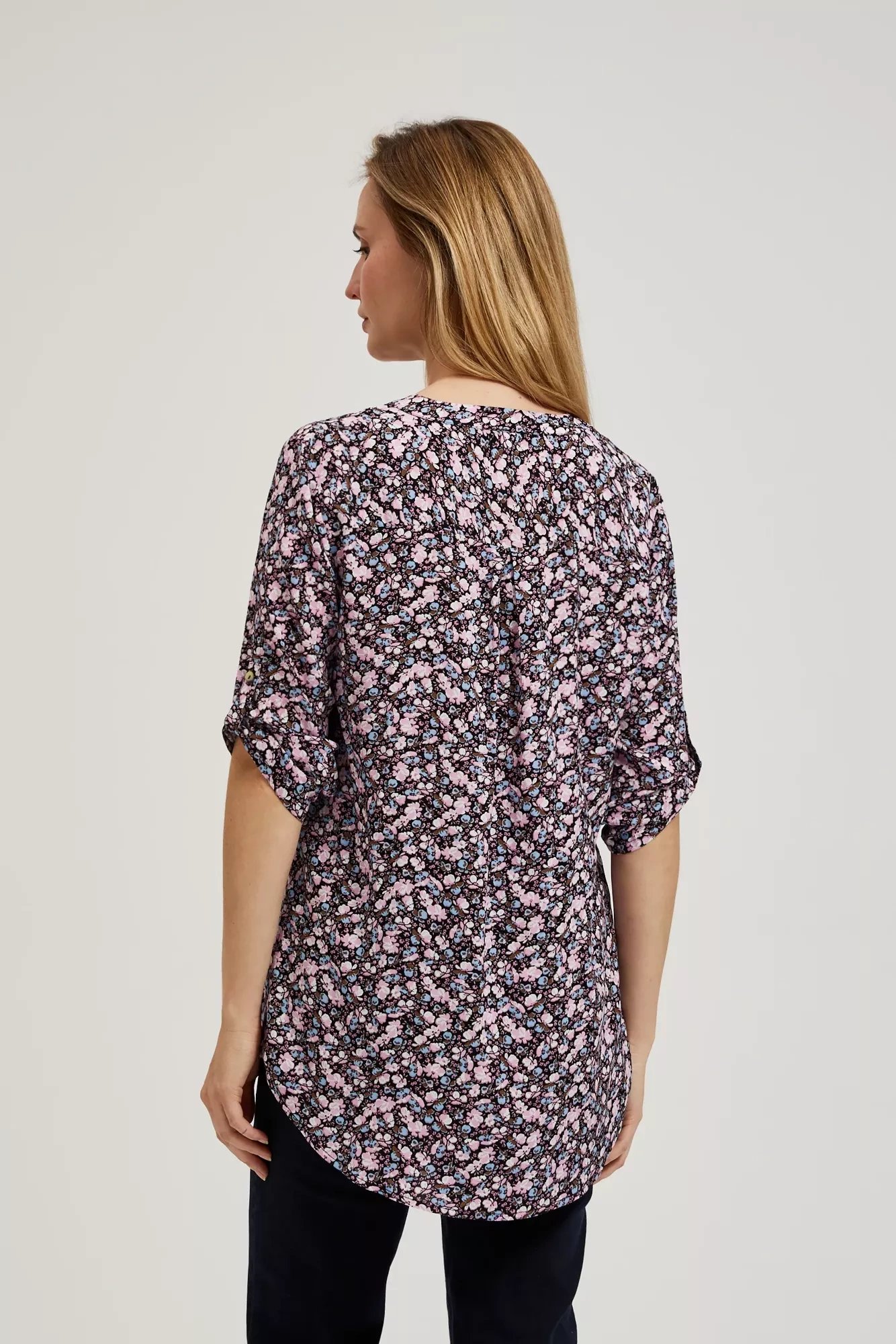 Marisse Women&#039;s Shirt L-Ko-4317 Navy
