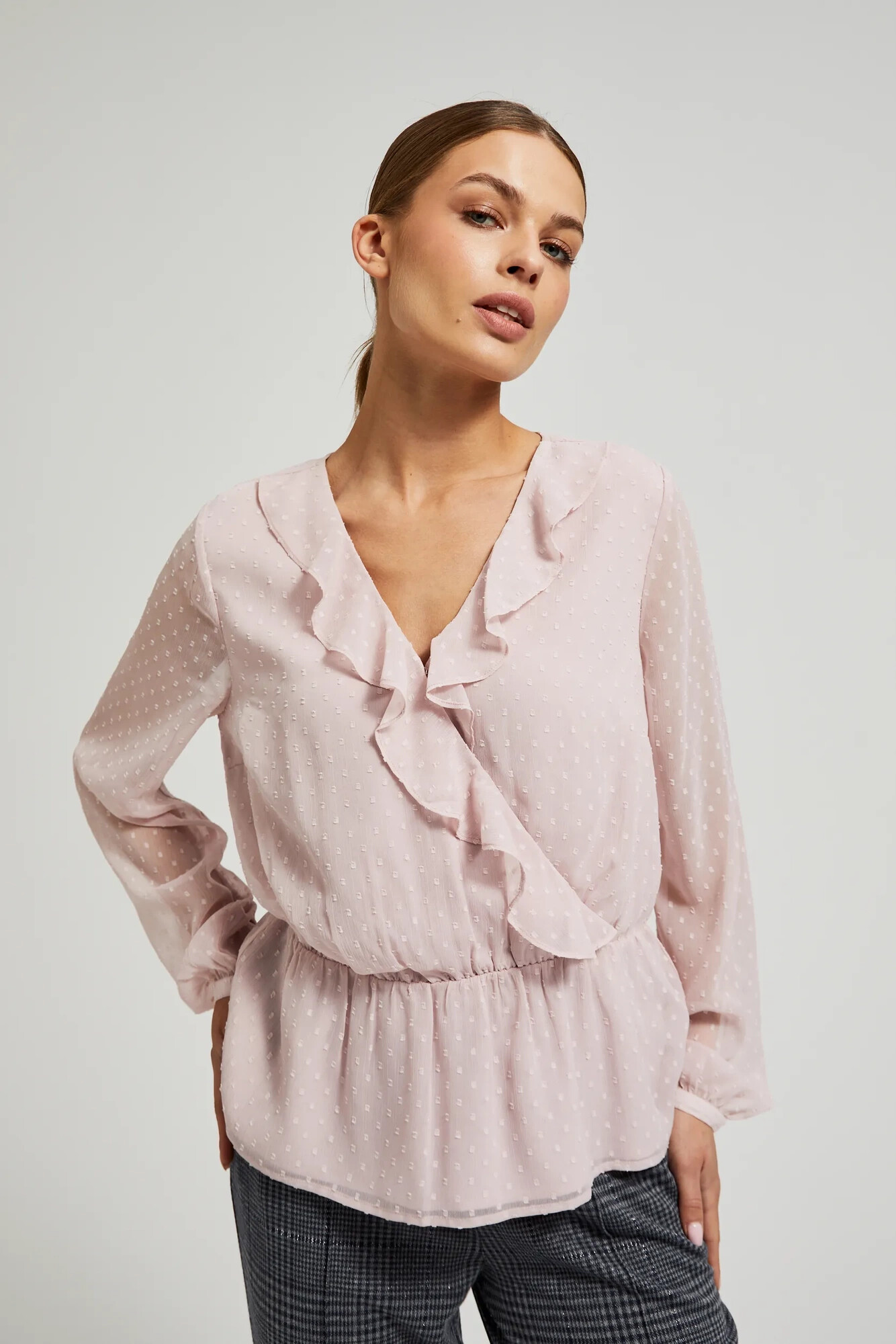 Marisse Women's Shirt Z-Ko-4523 Pink