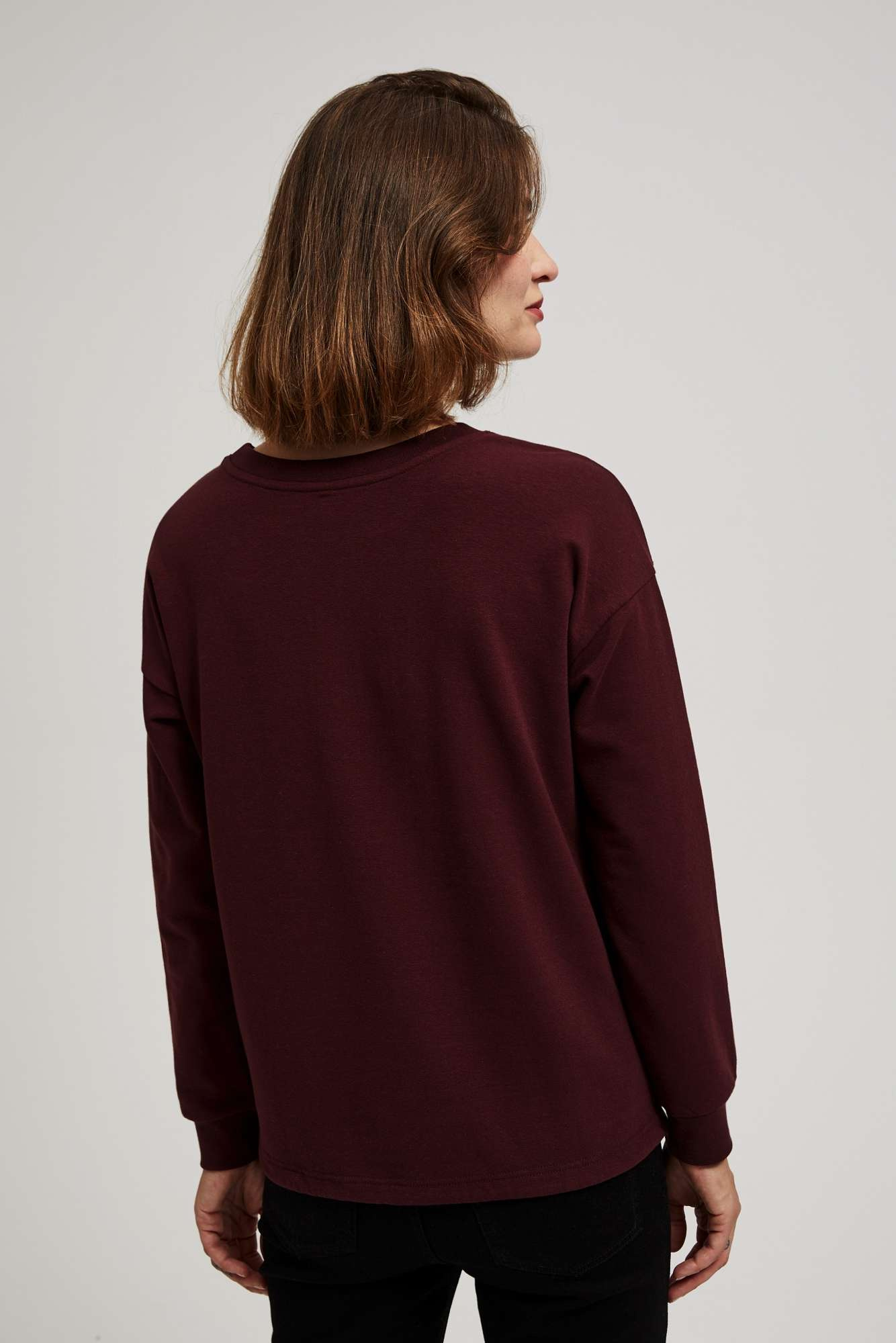 Simple sweatshirt with print