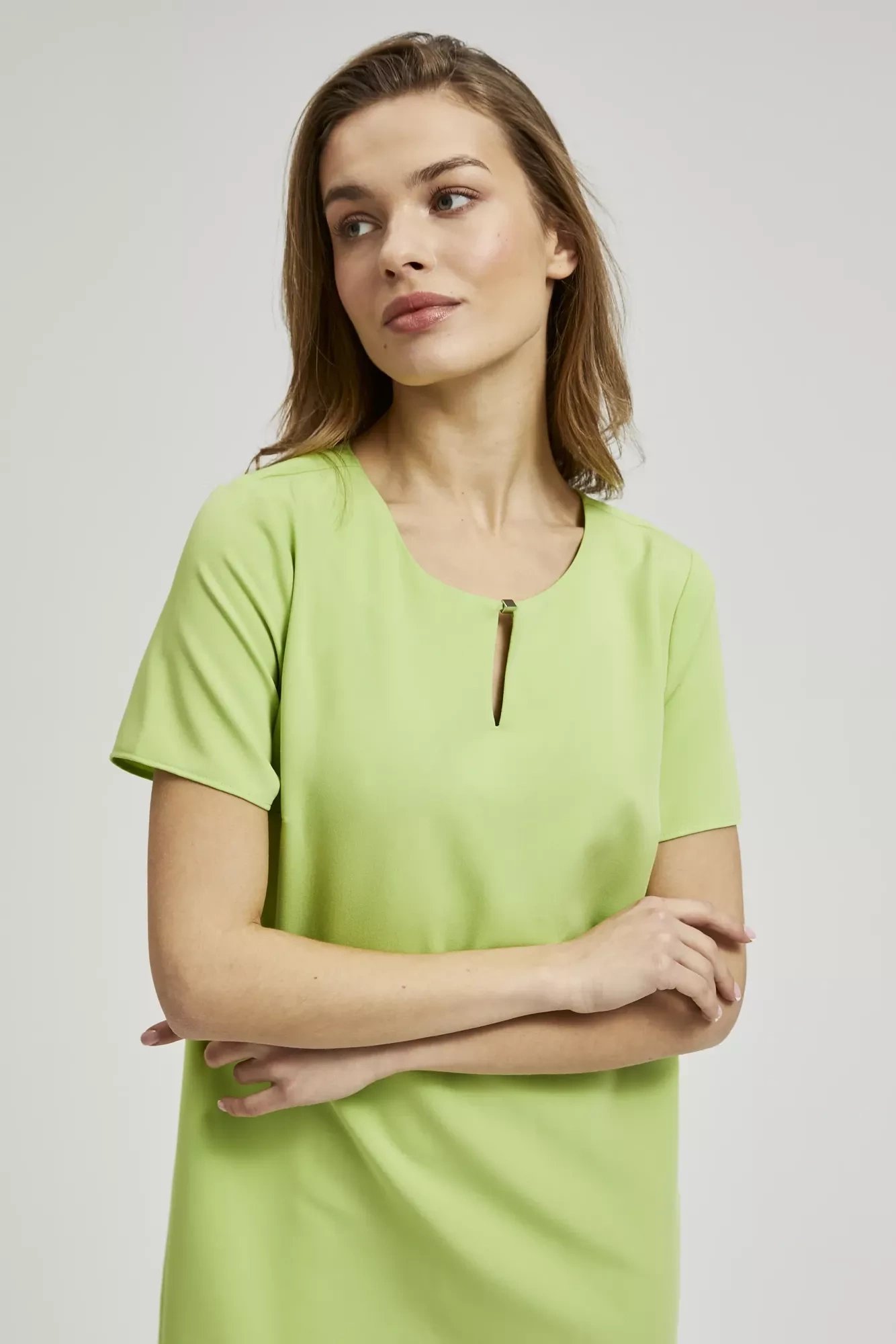 Marisse Women's Dress L-Su-4318 Green