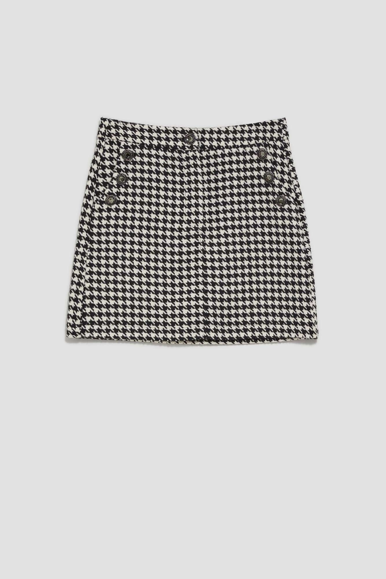 Houndstooth skirt