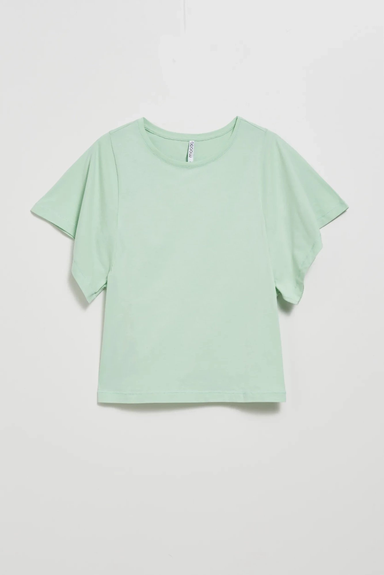 Women's blouse MOODO with wide sleeves - mint