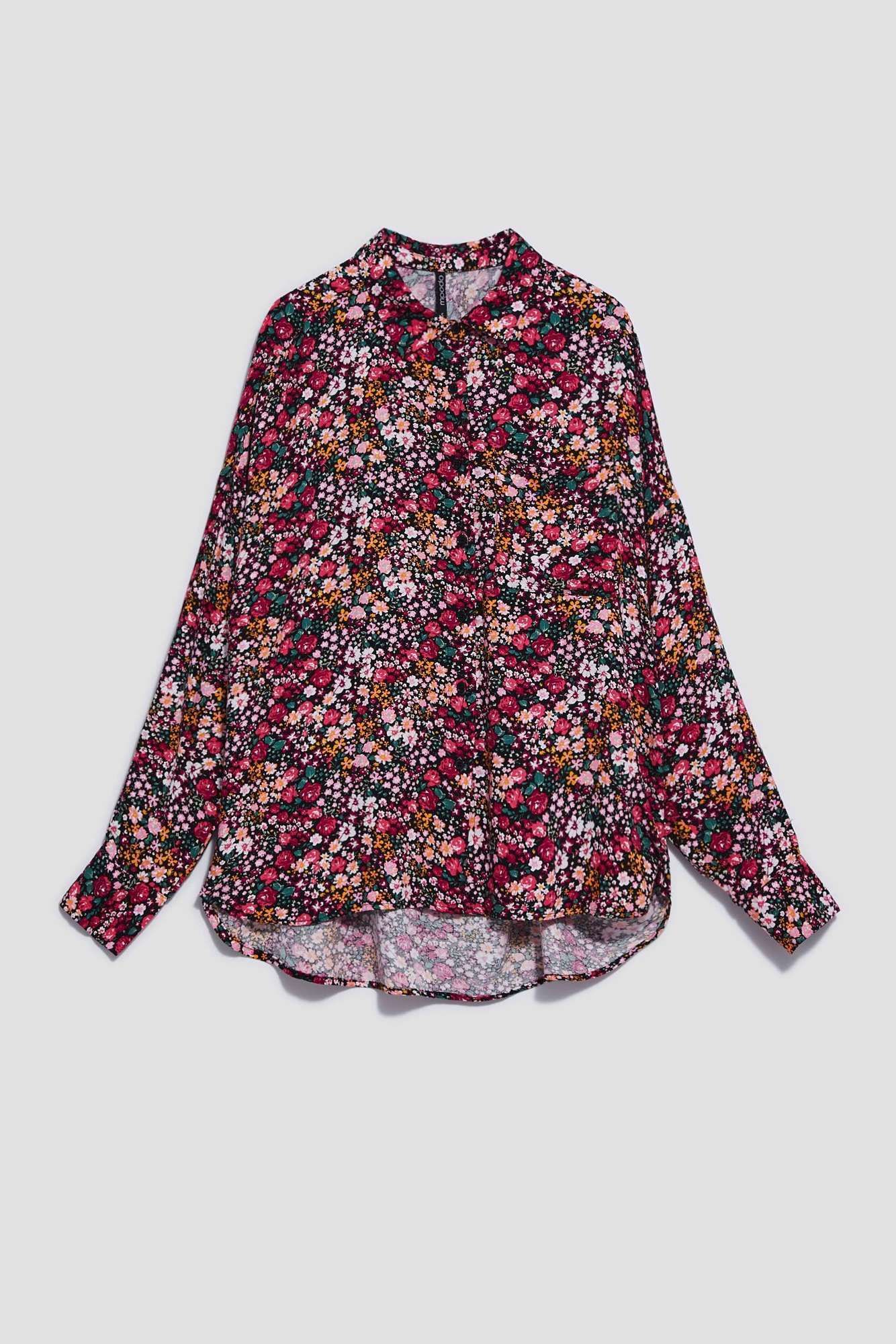 WOMEN'S SHIRT L-KO-4015 BLACK