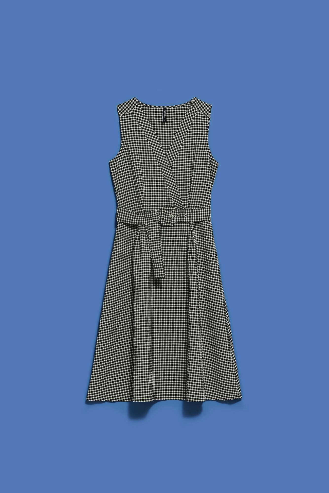 Marisse Women's Dress L-Su-4018 Black_White