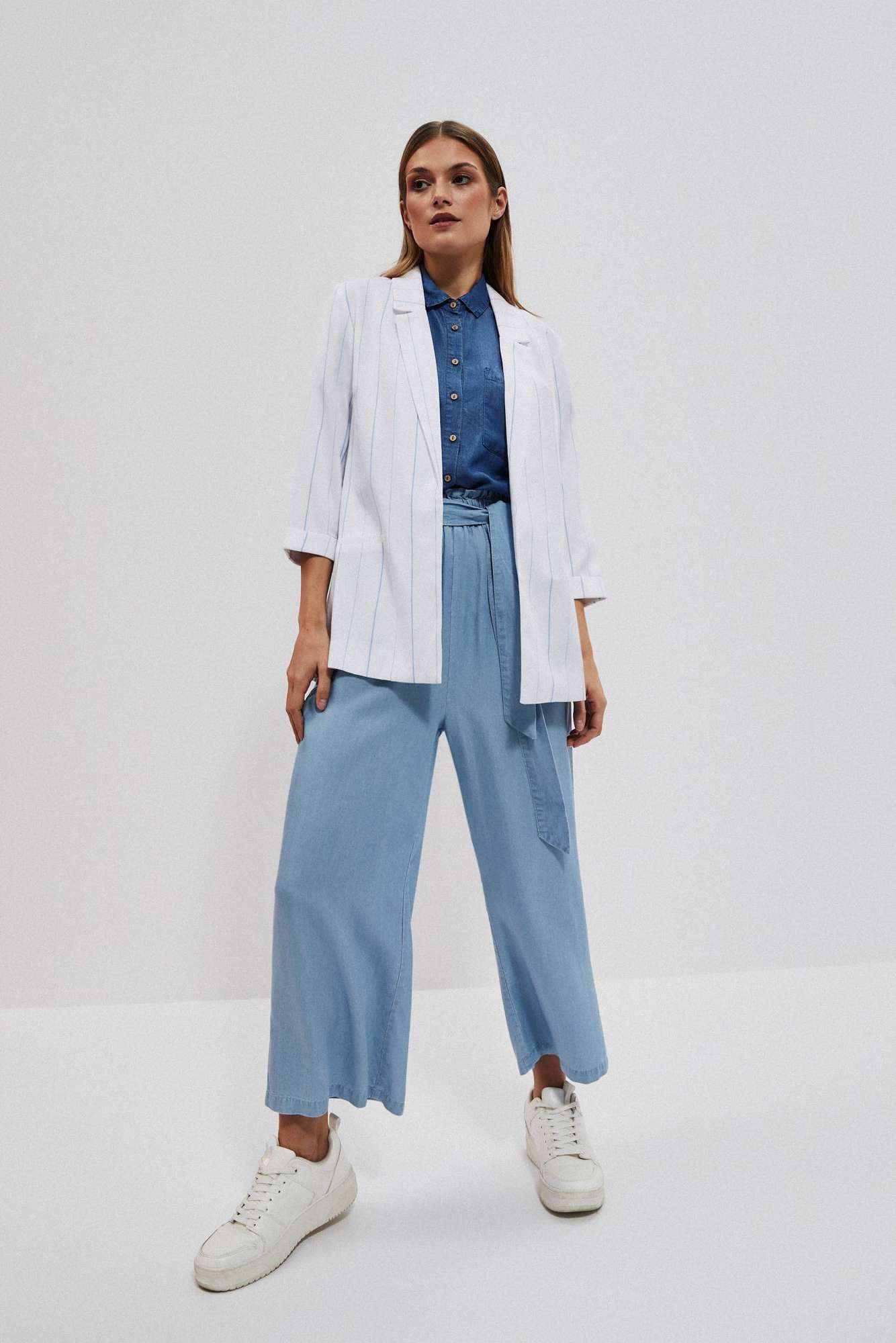 WOMEN&#039;S JACKETS L-MR-4008 WHITE