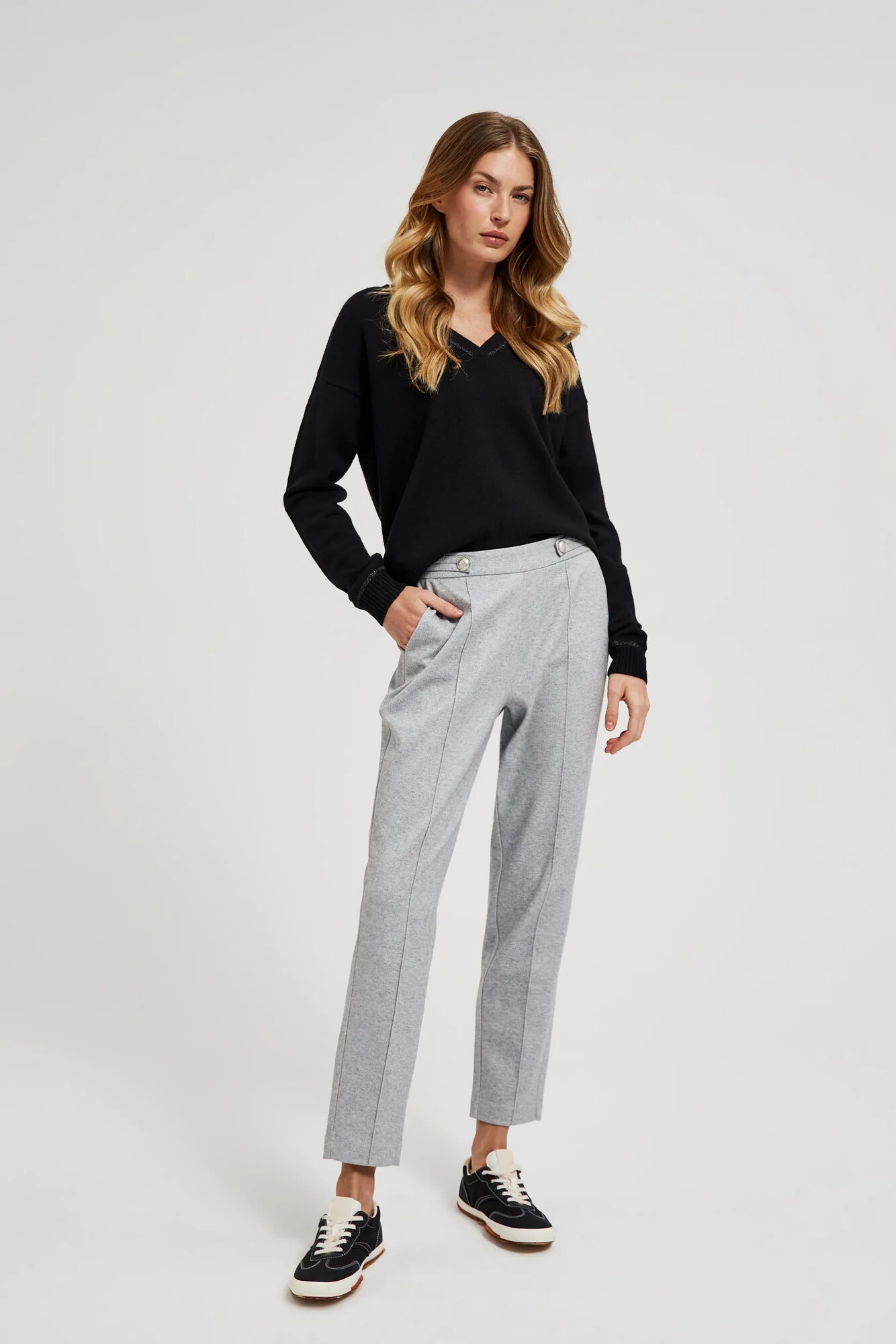 Marisse Women's Sweater Z-Sw-4518 Black