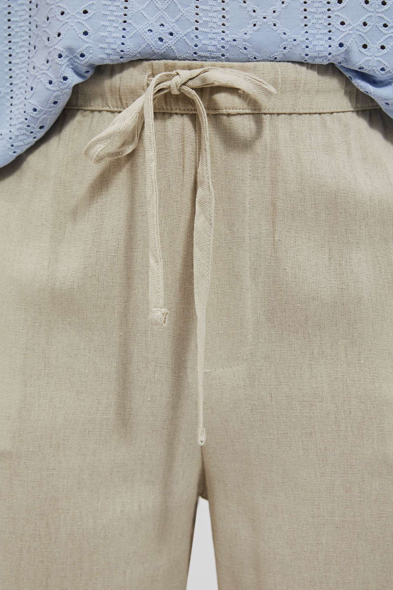 Marisse Women's Trousers L-Sp-4029 L.Beige