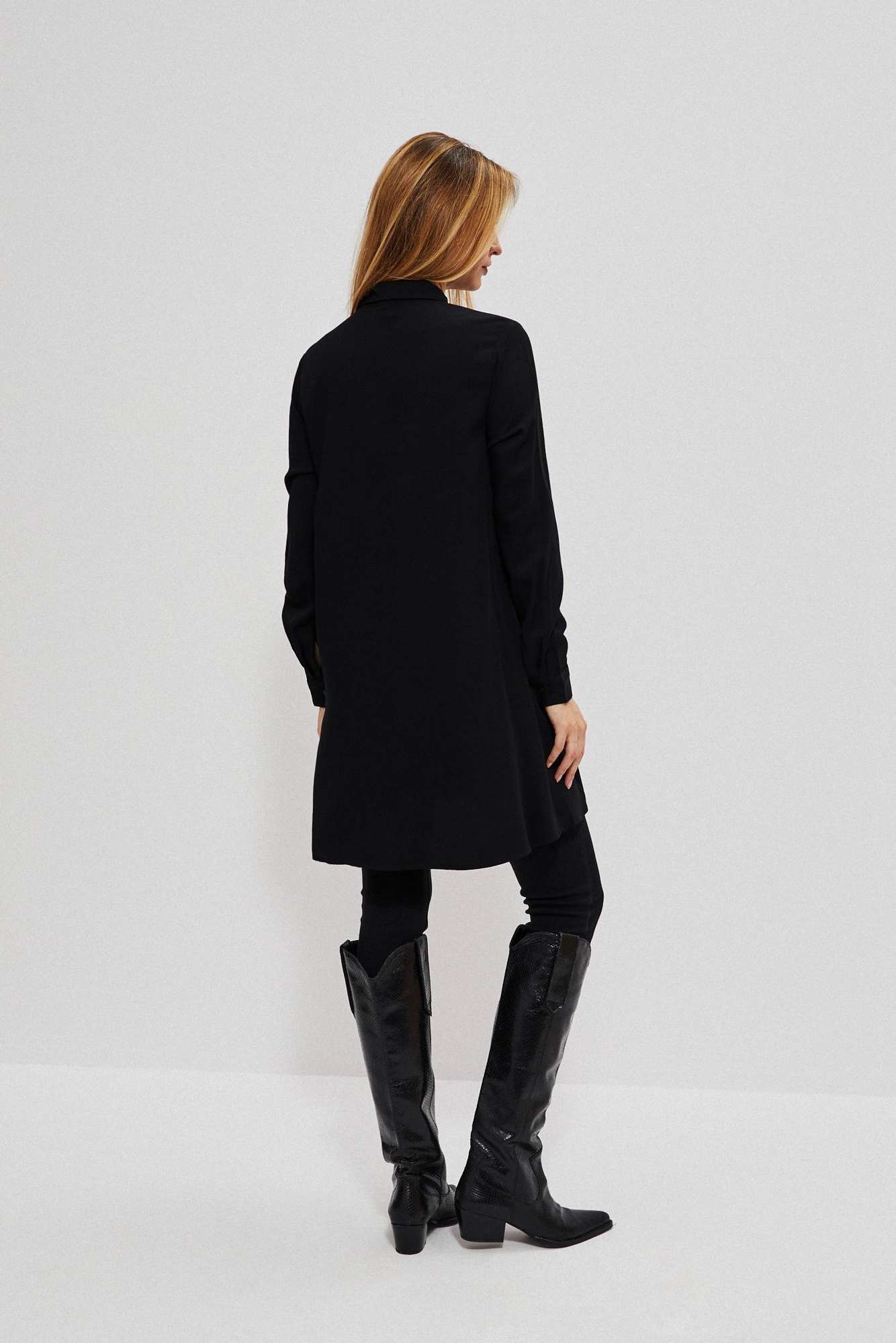 Shirt with decorative stones